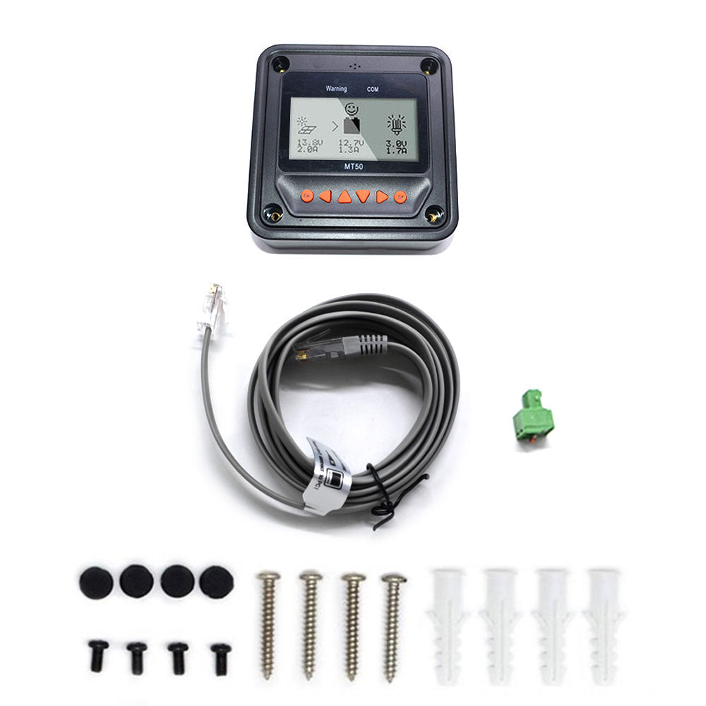 ACOPOWER Midas 30 Amp MPPT Solar Charge Controller with MT-50 HY-MY30+MT50