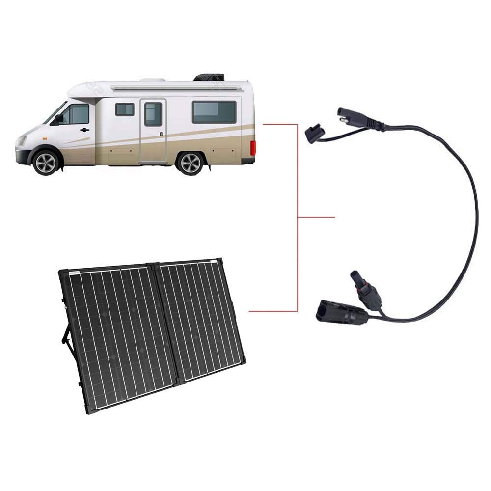 ACOPOWER Solar Panel Connector-SAE Adapter HY-AS-MS