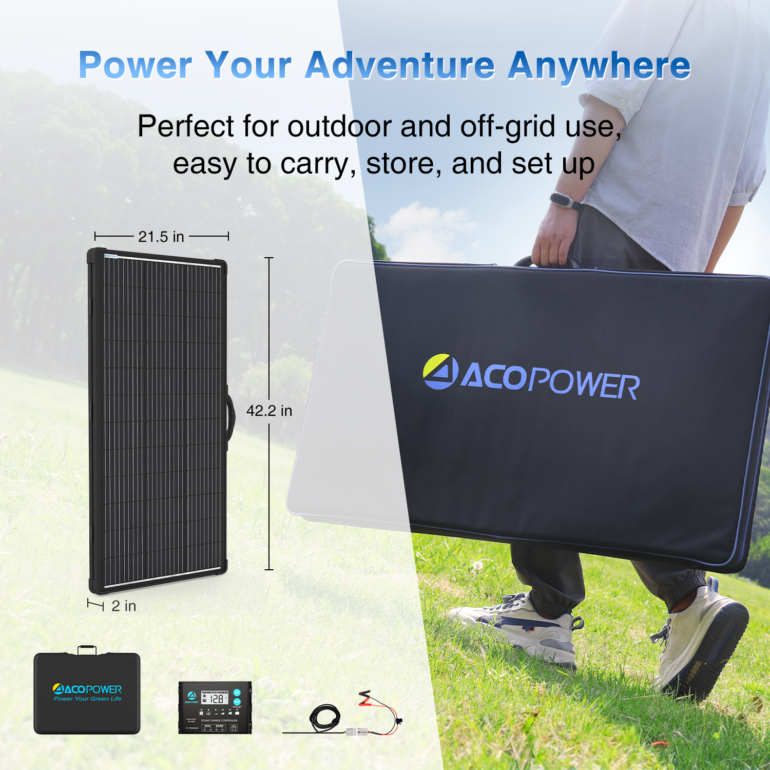 ACOPOWER P5000 Portable Power Station 5120Wh/2200W