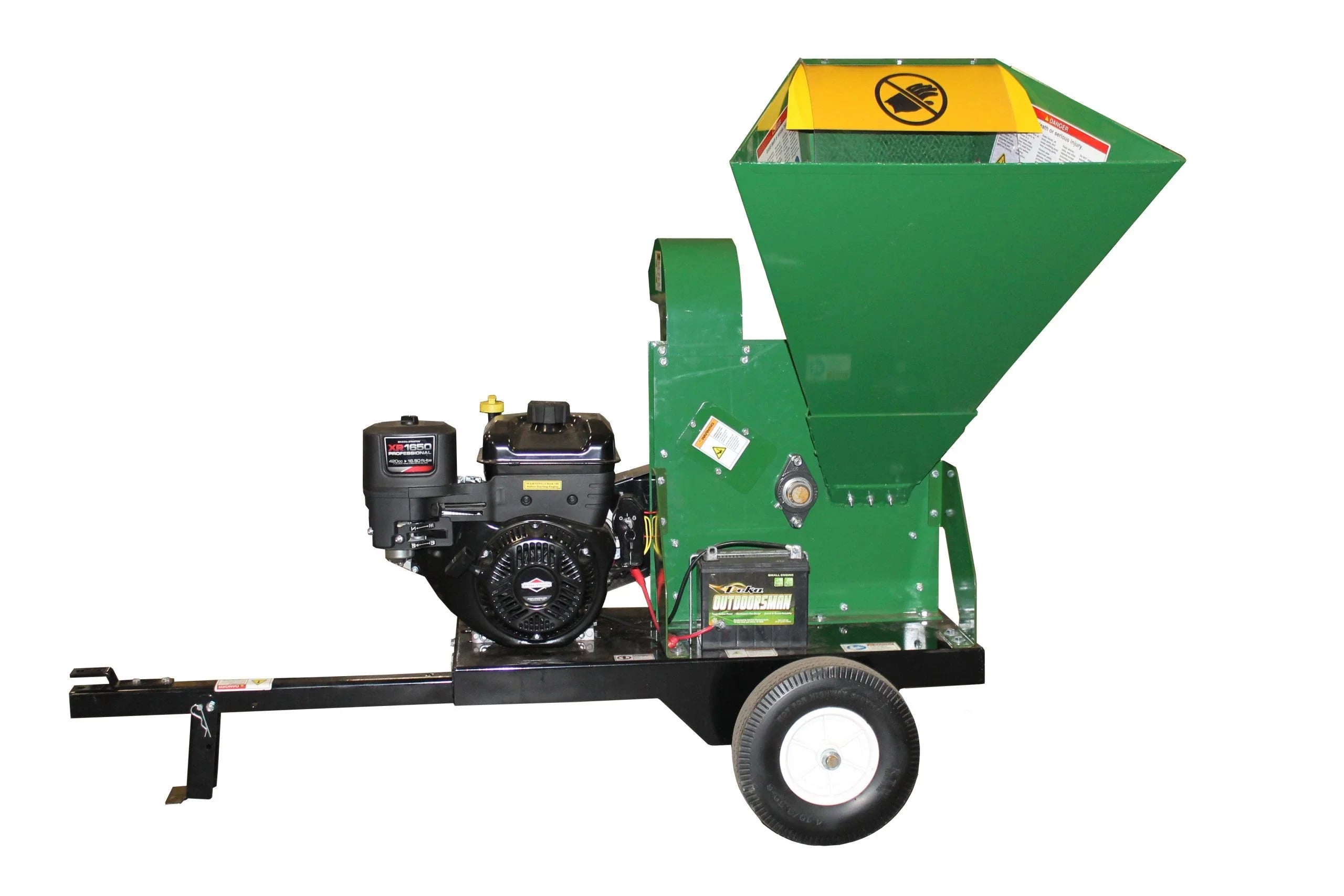 Mighty Mac™ Wood Chipper 4-3/4” Max Capacity - 11.5HP Briggs (WC475)