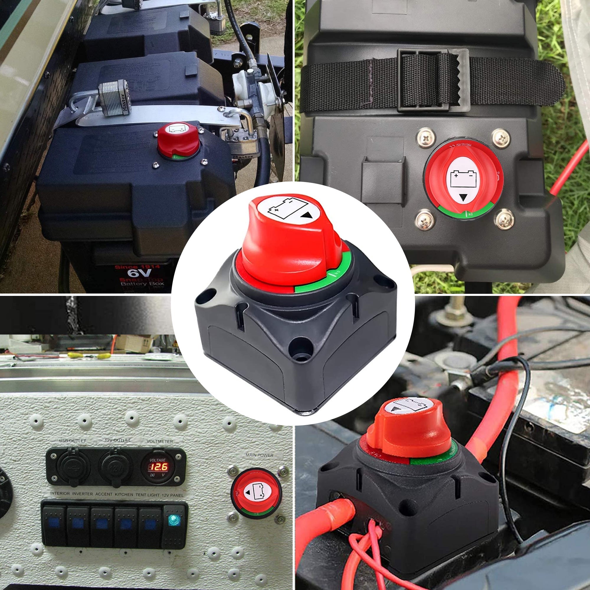 ACOPOWER 12-48V Battery Power Switch HY-AS-BTSwT