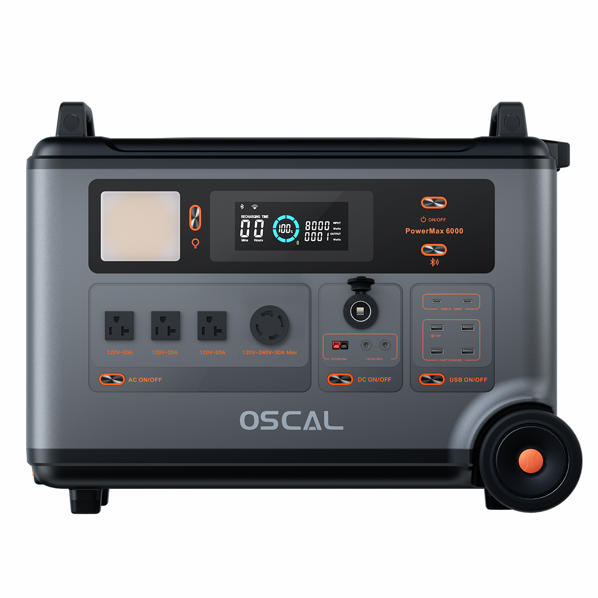 Oscal PowerMax 6000 6000W Portable Power Station (PowerMax-6000)