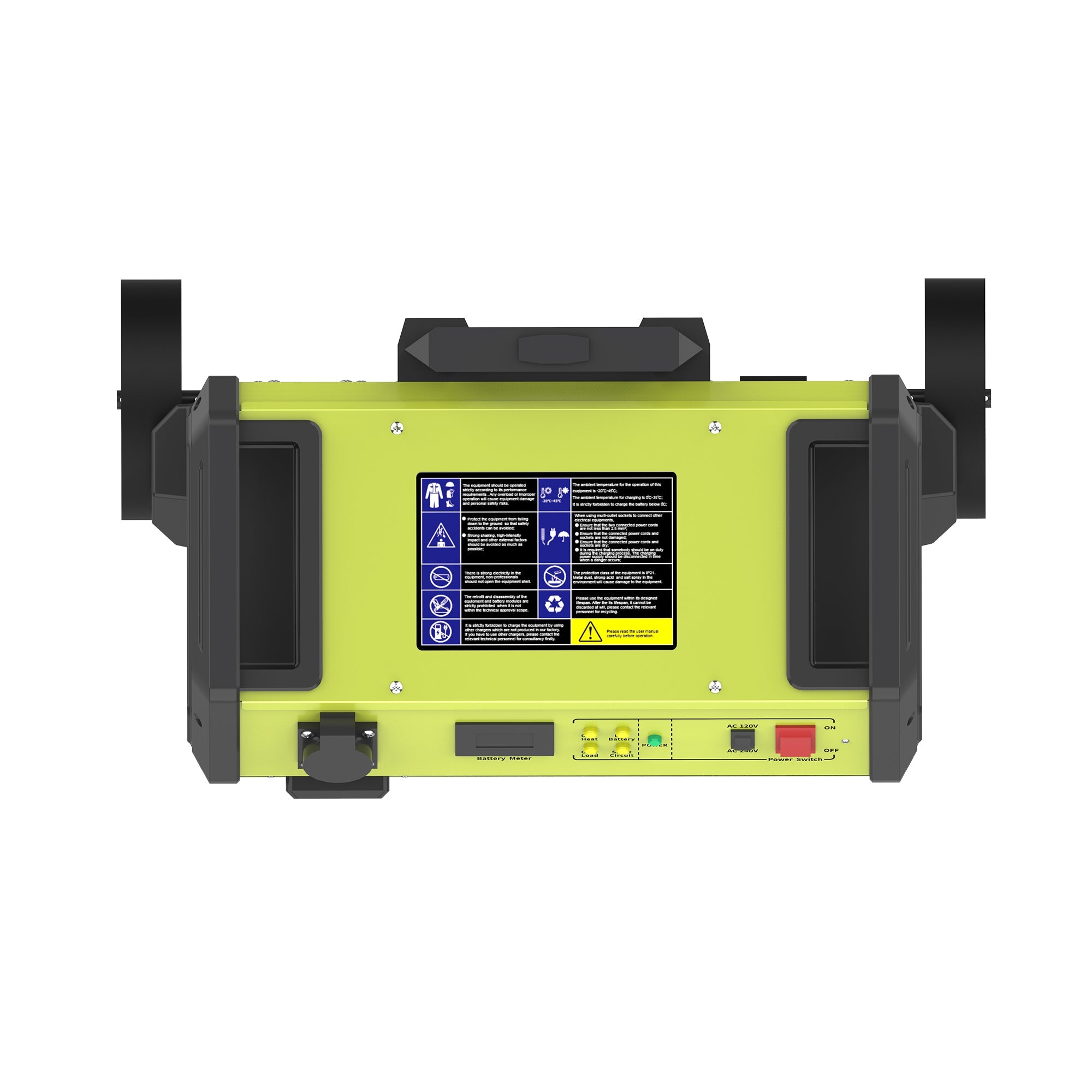 ACOPOWER IP-3526 Rechargeable Portable Industrial Power Station Battery Supply High Power Output Battery Generator IP-3526