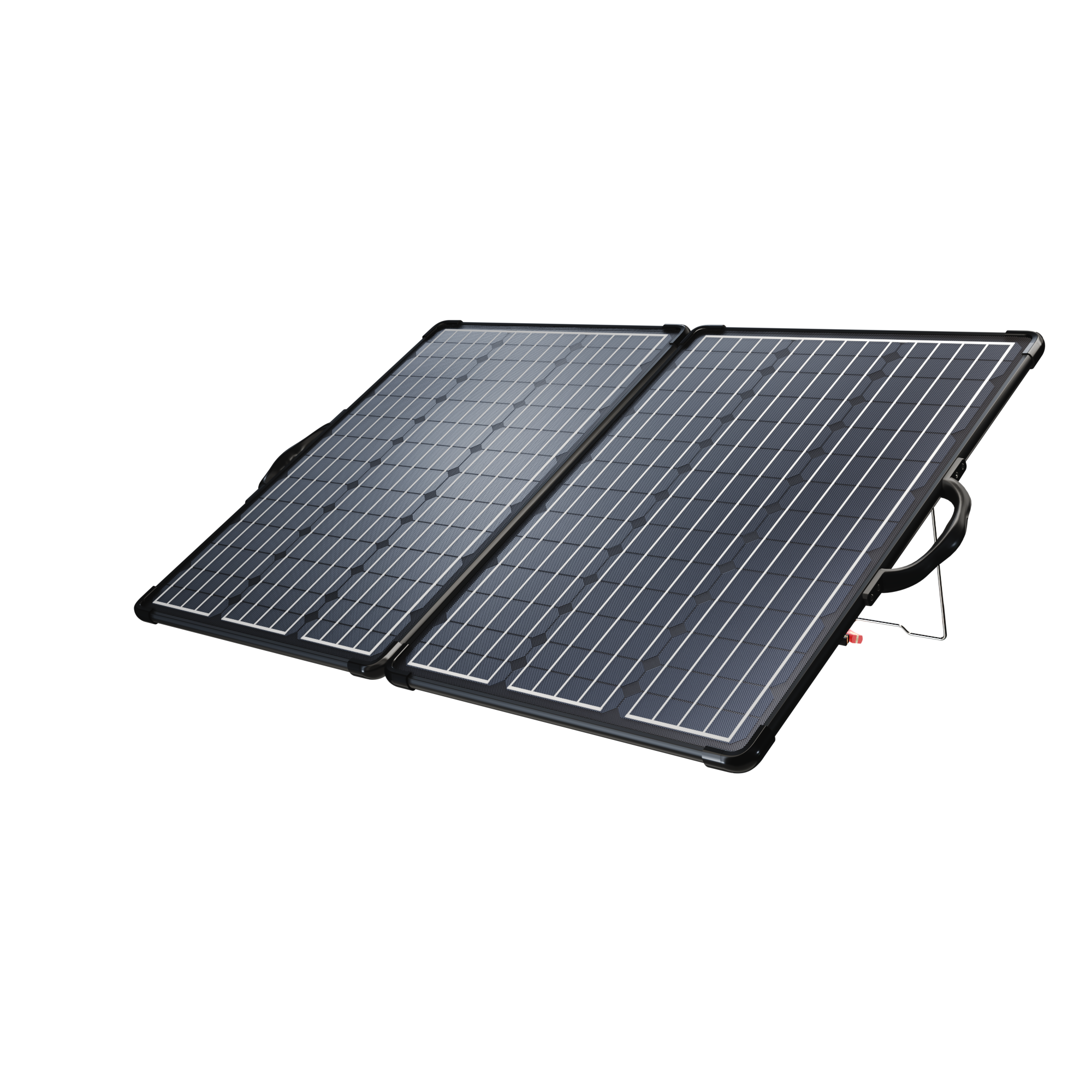 ACOPower Plk 120W Portable Solar Panel Kit, Lightweight Briefcase with 20A Charge Controller HY-PLK-120WPX20A