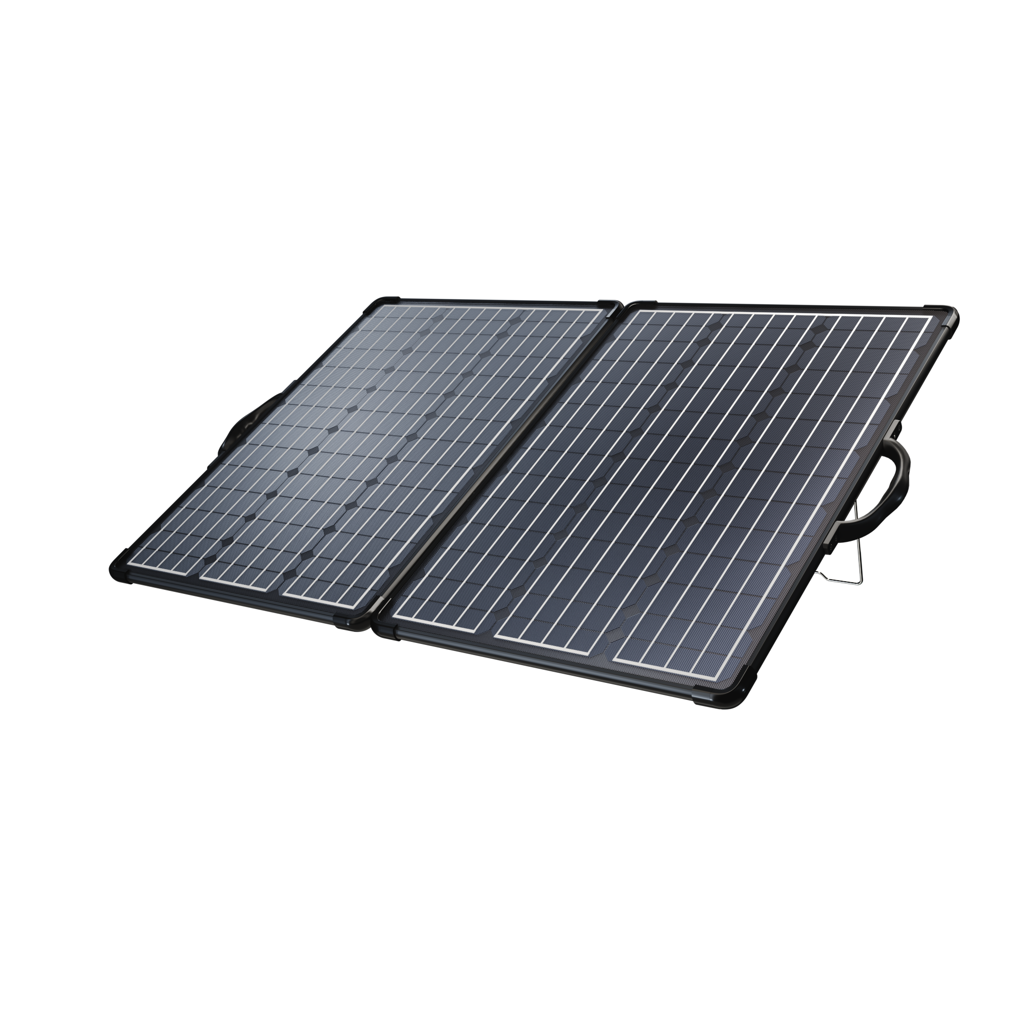 ACOPower Plk 120W Portable Solar Panel Kit, Lightweight Briefcase with 20A Charge Controller HY-PLK-120WPX20A