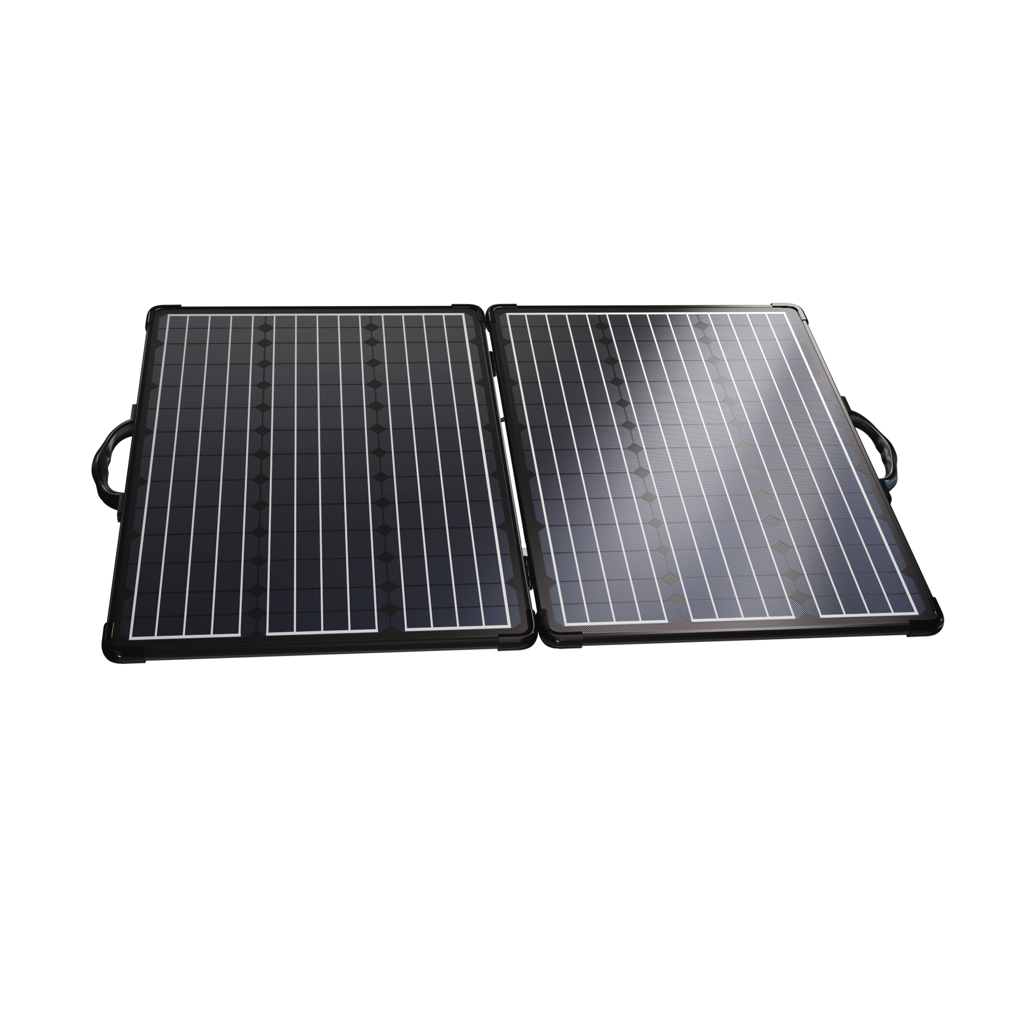ACOPower Plk 120W Portable Solar Panel Kit, Lightweight Briefcase with 20A Charge Controller HY-PLK-120WPX20A