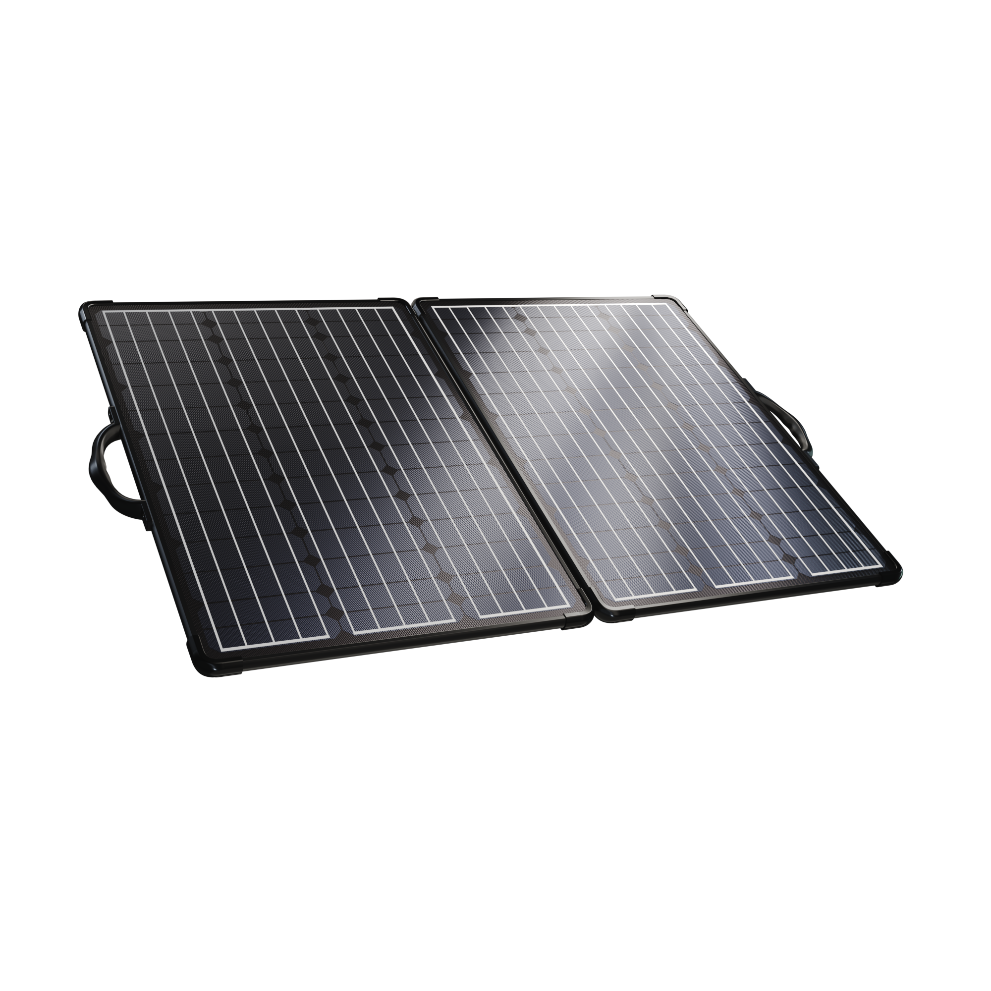 ACOPower Plk 120W Portable Solar Panel Kit, Lightweight Briefcase with 20A Charge Controller HY-PLK-120WPX20A