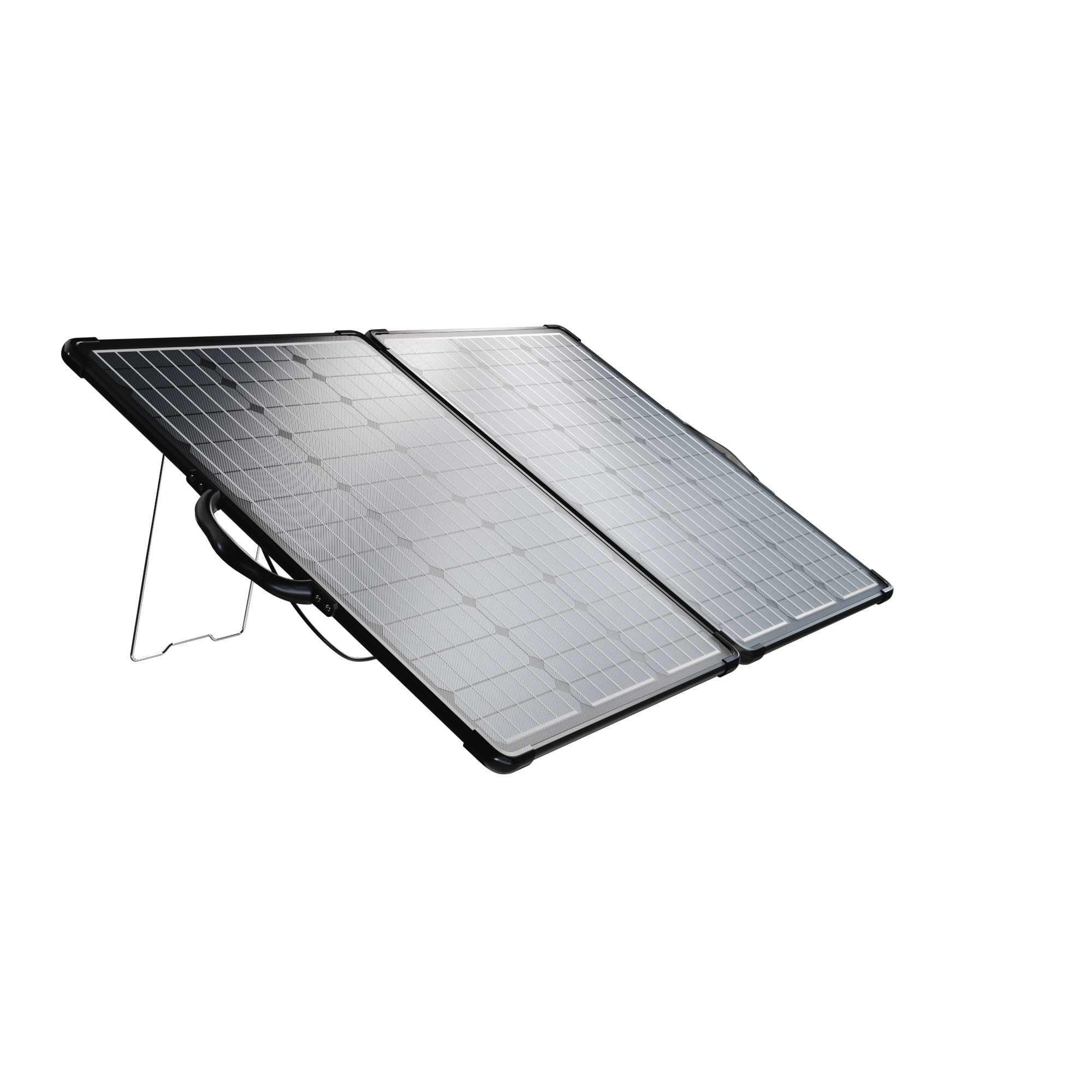 ACOPower Plk 120W Portable Solar Panel Kit, Lightweight Briefcase with 20A Charge Controller HY-PLK-120WPX20A