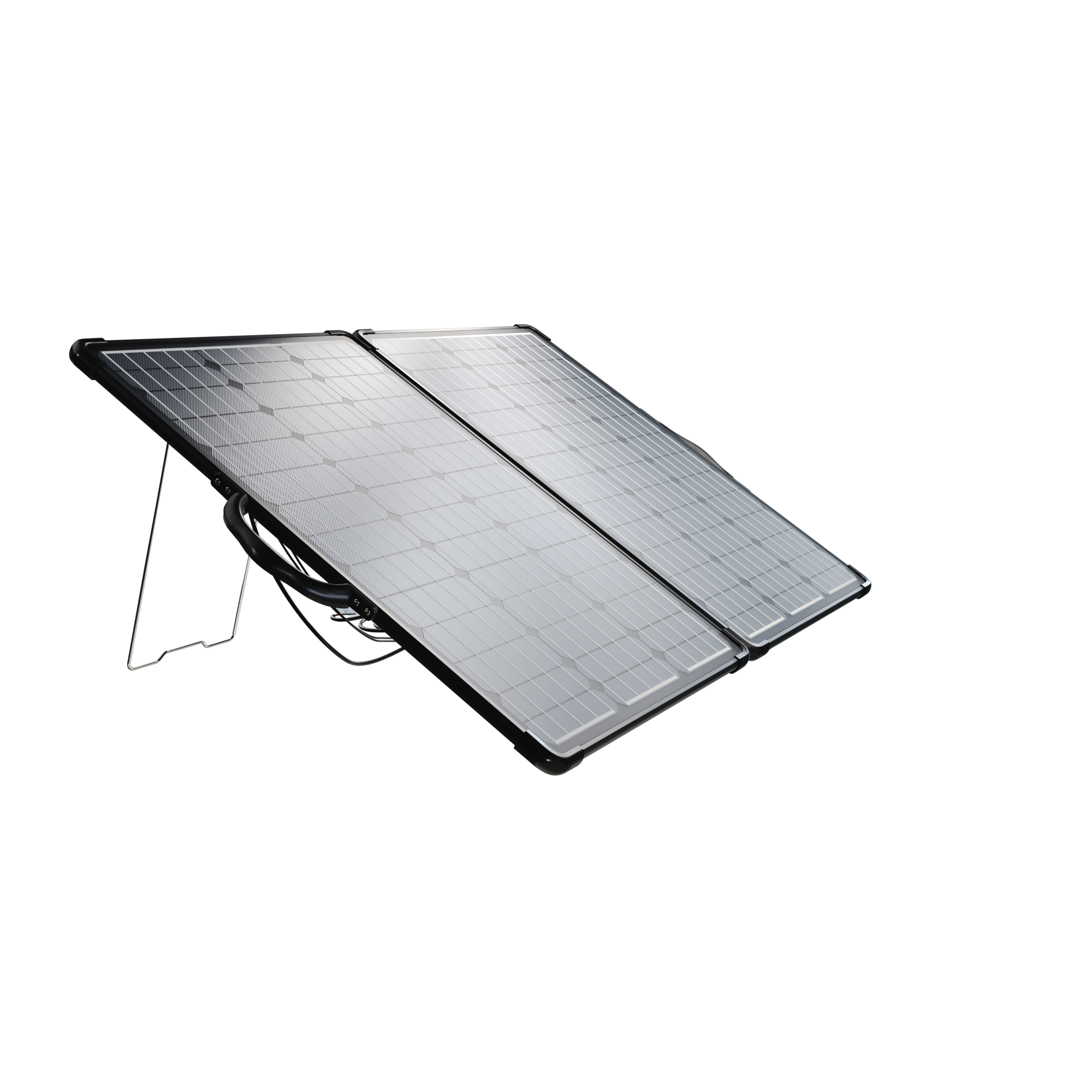 ACOPower Plk 120W Portable Solar Panel Kit, Lightweight Briefcase with 20A Charge Controller HY-PLK-120WPX20A