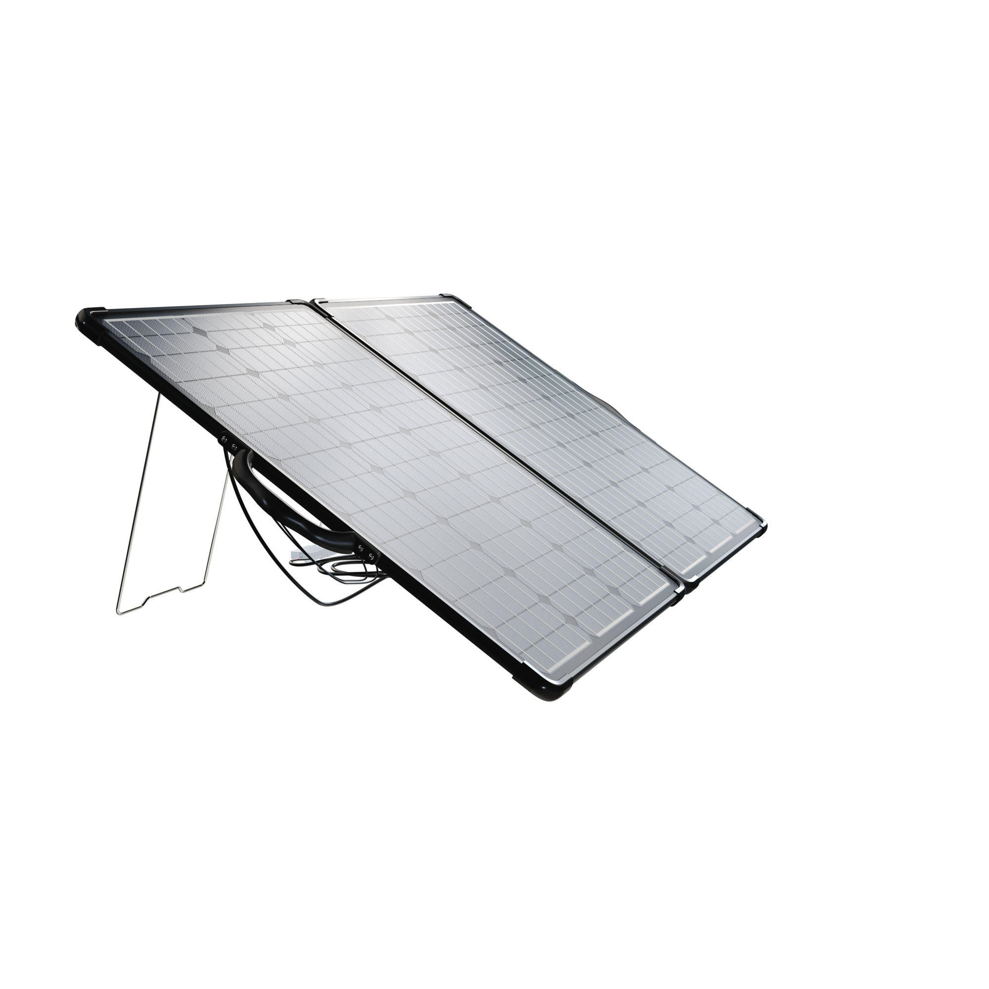 ACOPower Plk 120W Portable Solar Panel Kit, Lightweight Briefcase with 20A Charge Controller HY-PLK-120WPX20A