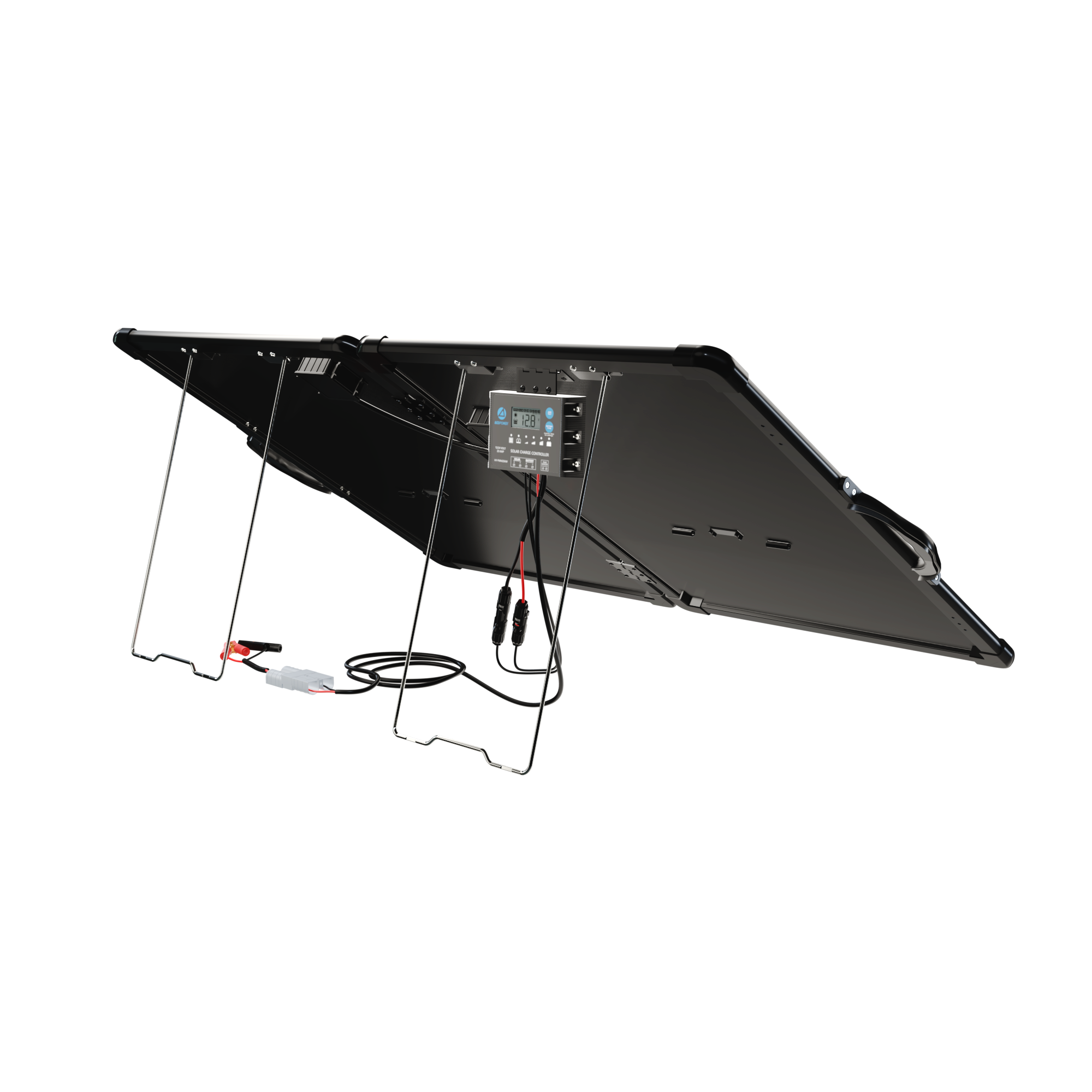 ACOPower Plk 120W Portable Solar Panel Kit, Lightweight Briefcase with 20A Charge Controller HY-PLK-120WPX20A
