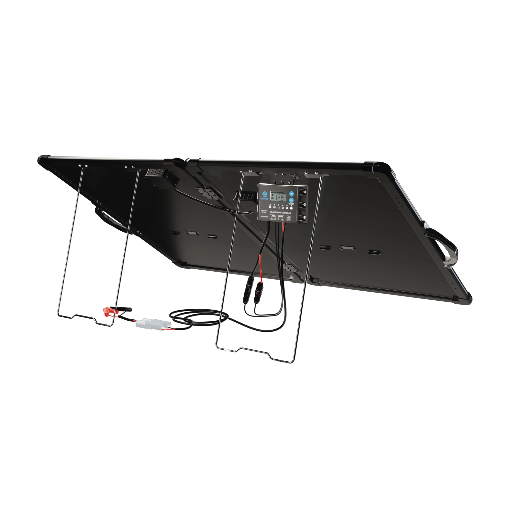 ACOPower Plk 120W Portable Solar Panel Kit, Lightweight Briefcase with 20A Charge Controller HY-PLK-120WPX20A