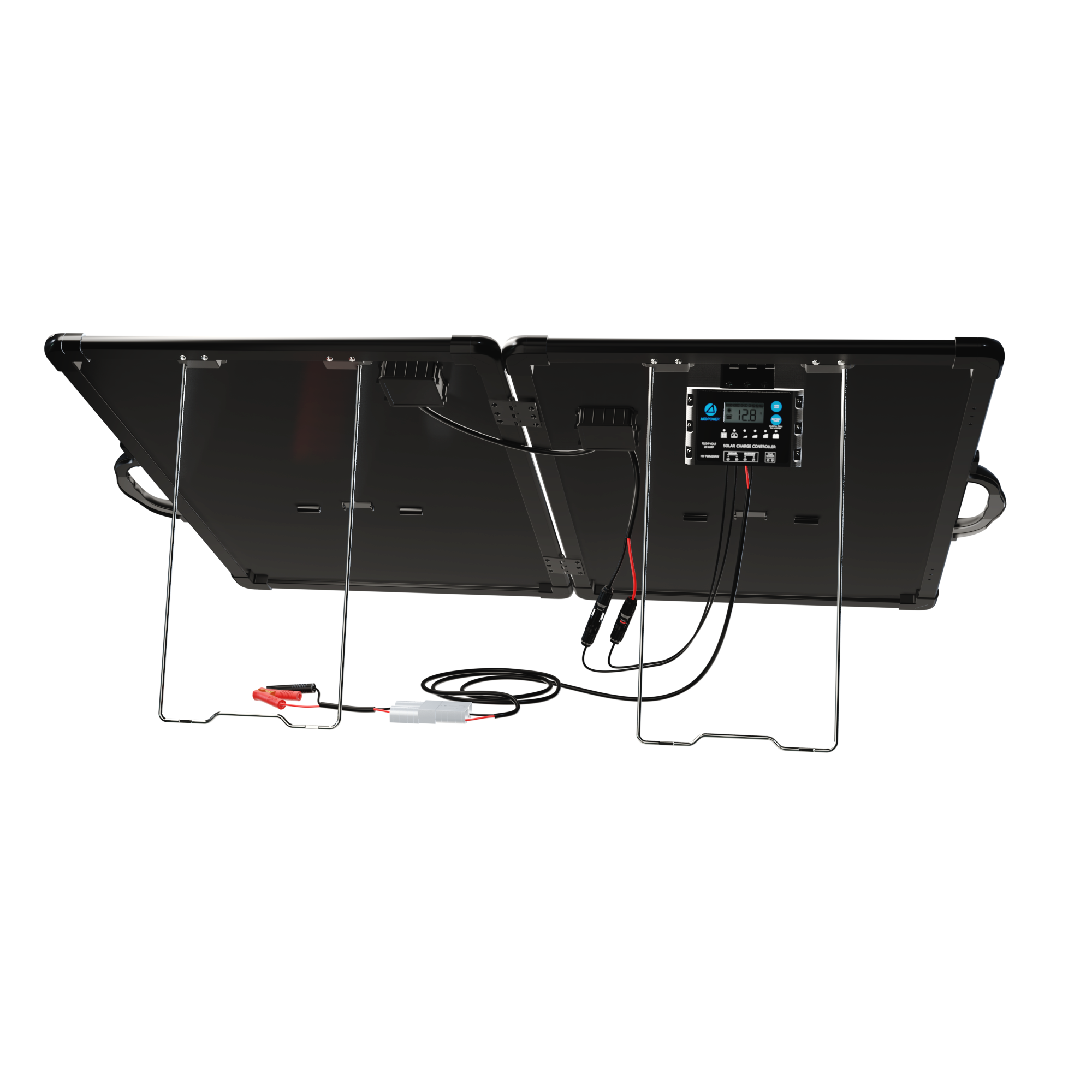 ACOPower Plk 120W Portable Solar Panel Kit, Lightweight Briefcase with 20A Charge Controller HY-PLK-120WPX20A