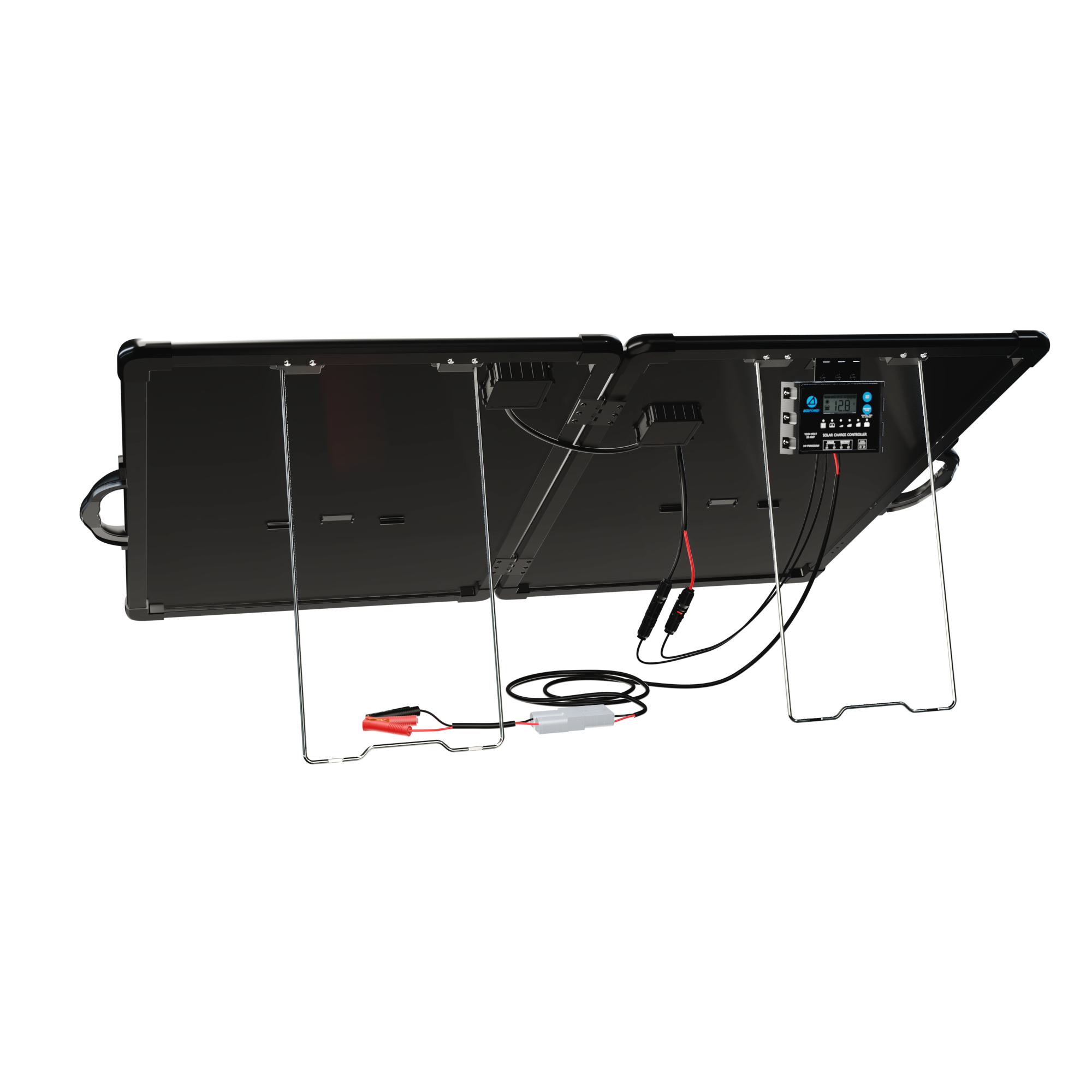 ACOPower Plk 120W Portable Solar Panel Kit, Lightweight Briefcase with 20A Charge Controller HY-PLK-120WPX20A