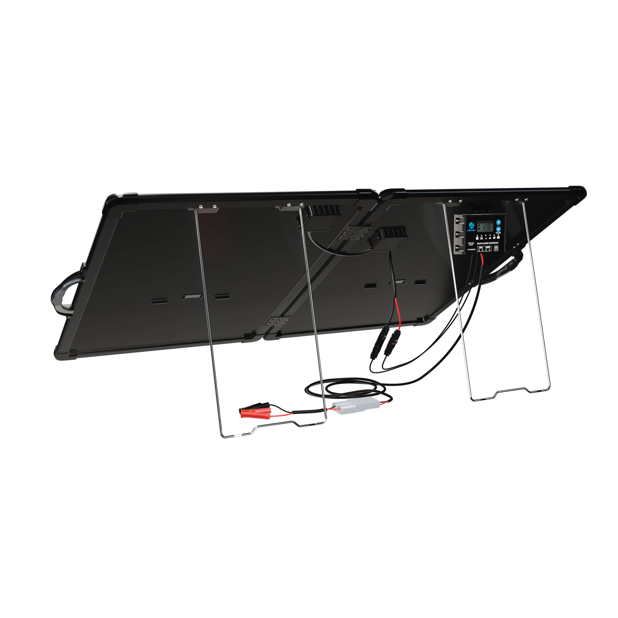 ACOPower Plk 120W Portable Solar Panel Kit, Lightweight Briefcase with 20A Charge Controller HY-PLK-120WPX20A