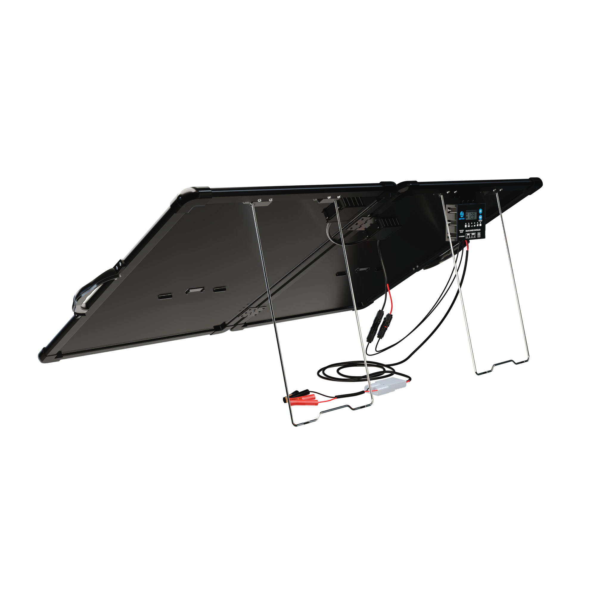 ACOPower Plk 120W Portable Solar Panel Kit, Lightweight Briefcase with 20A Charge Controller HY-PLK-120WPX20A