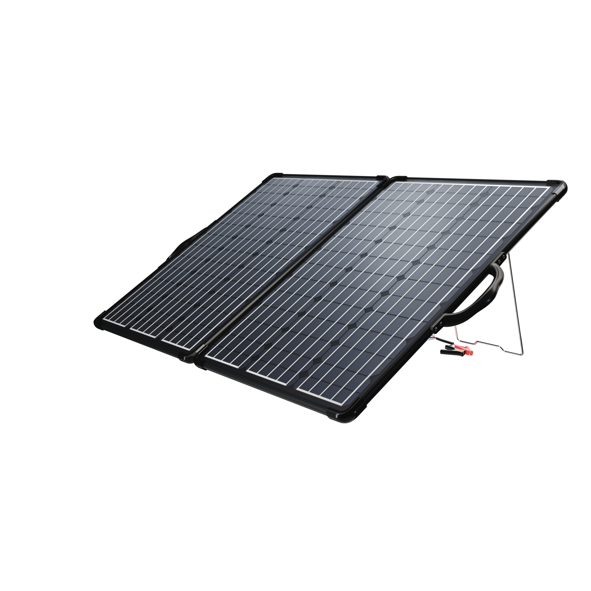 ACOPower Plk 120W Portable Solar Panel Kit, Lightweight Briefcase with 20A Charge Controller HY-PLK-120WPX20A
