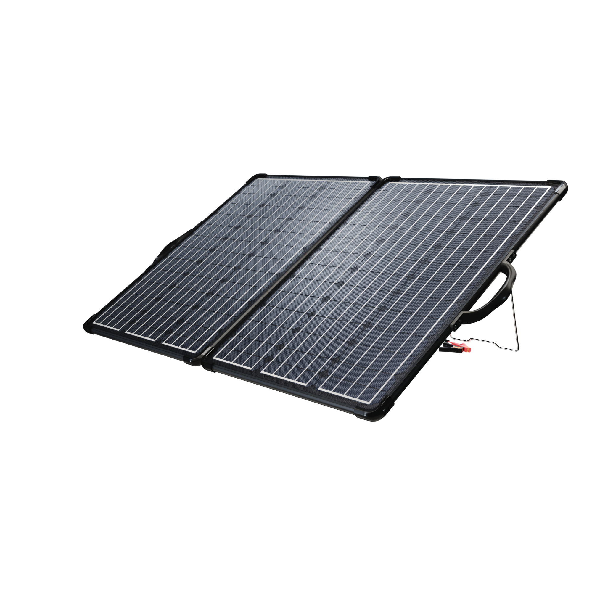 ACOPower Plk 120W Portable Solar Panel Kit, Lightweight Briefcase with 20A Charge Controller HY-PLK-120WPX20A