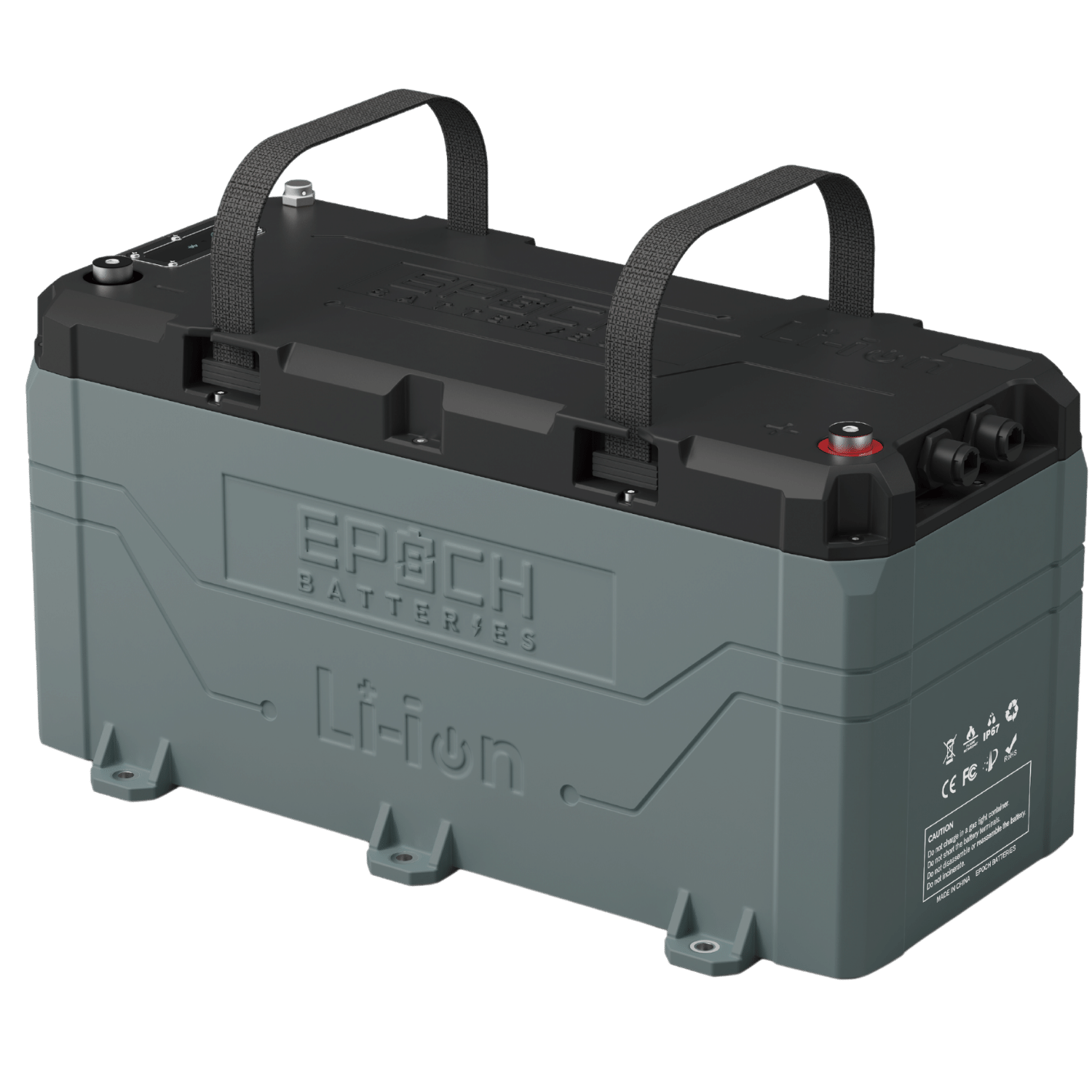 Epoch 36V 100Ah LiFePO4 Lithium Battery - Bluetooth, Heating, Waterproof (B36100A)