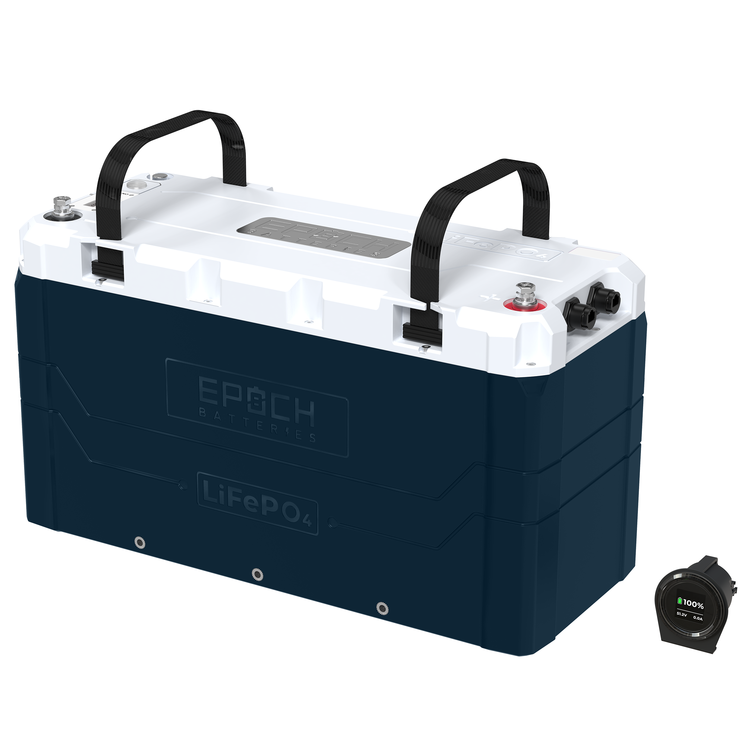 Epoch 48V 100Ah V2 Elite Series - Heated & Bluetooth & Victron Comms LiFePO4 Battery (C48100A)