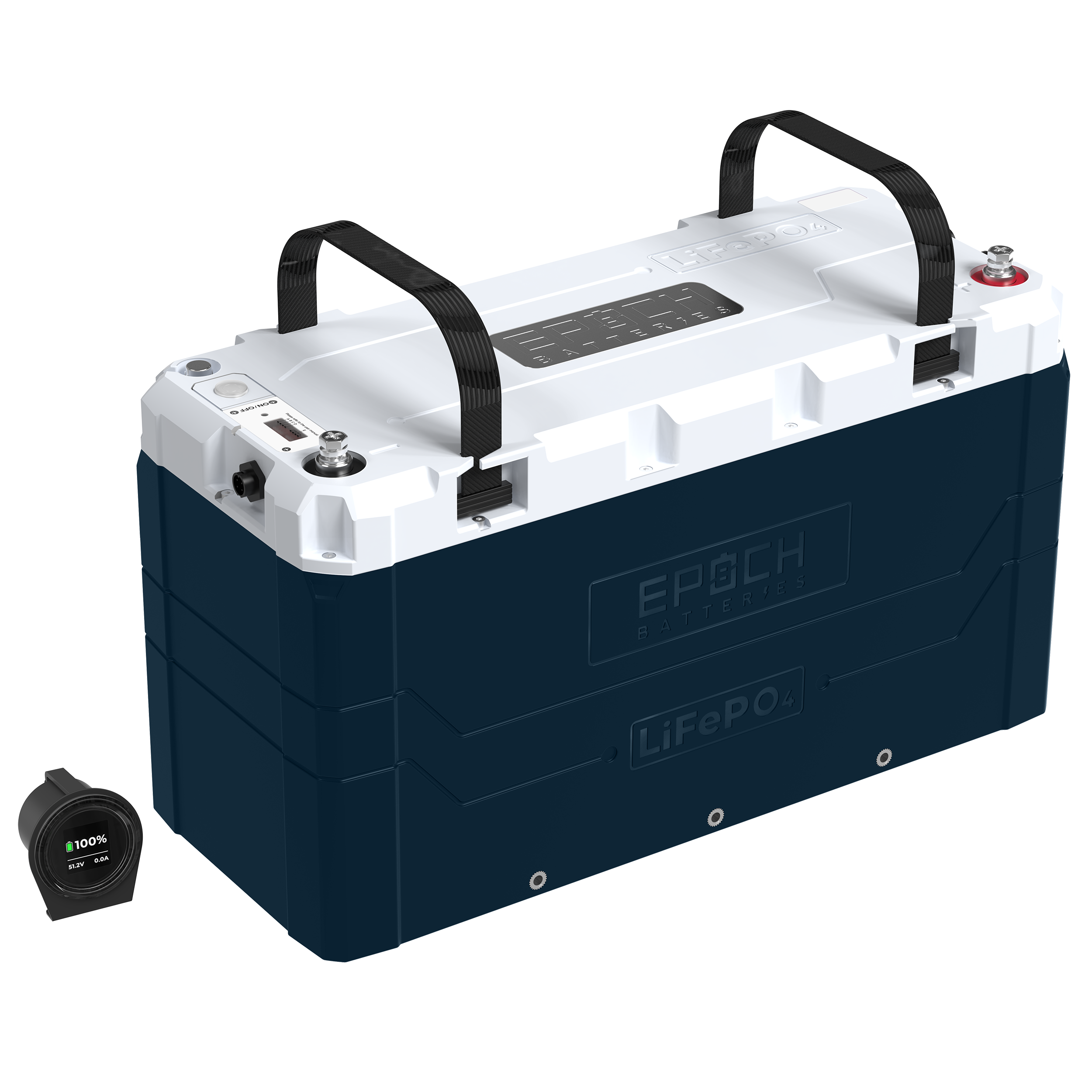 Epoch 48V 100Ah V2 Elite Series - Heated & Bluetooth & Victron Comms LiFePO4 Battery (C48100A)