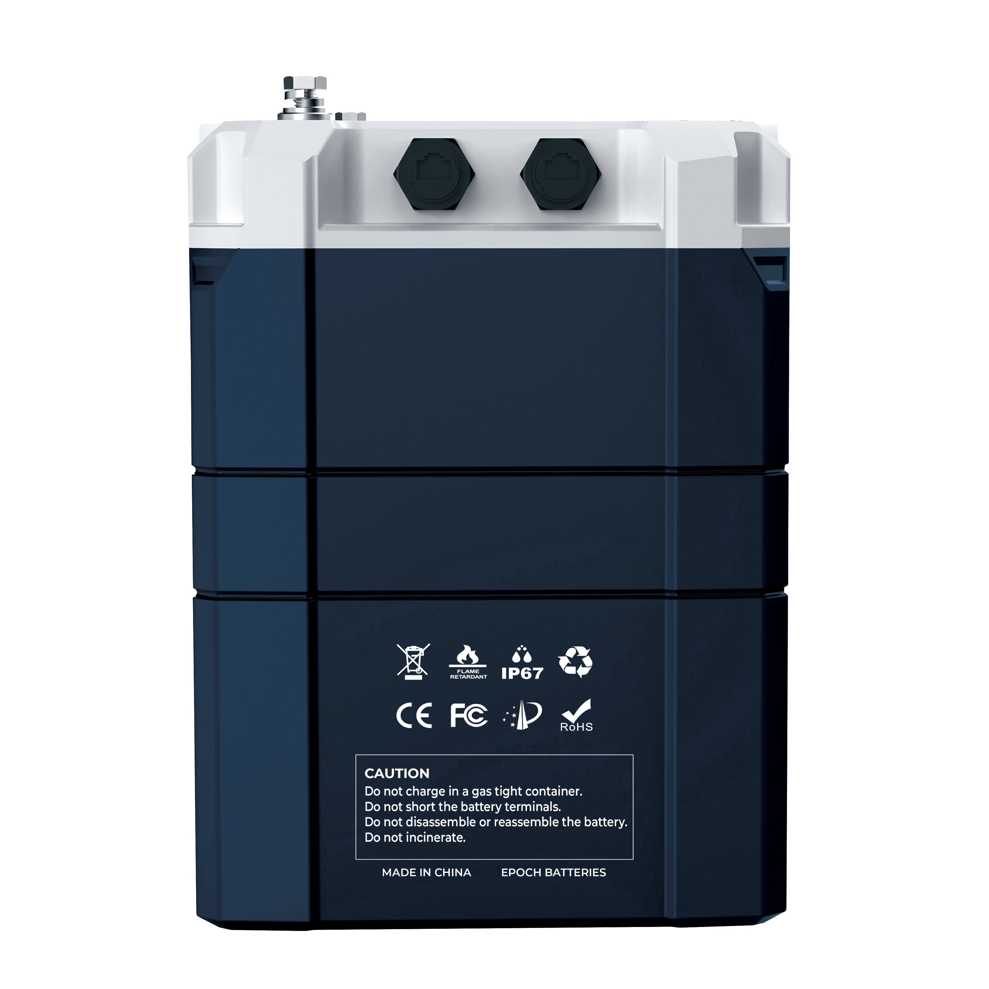 Epoch 48V 100Ah V2 Elite Series - Heated & Bluetooth & Victron Comms LiFePO4 Battery (C48100A)