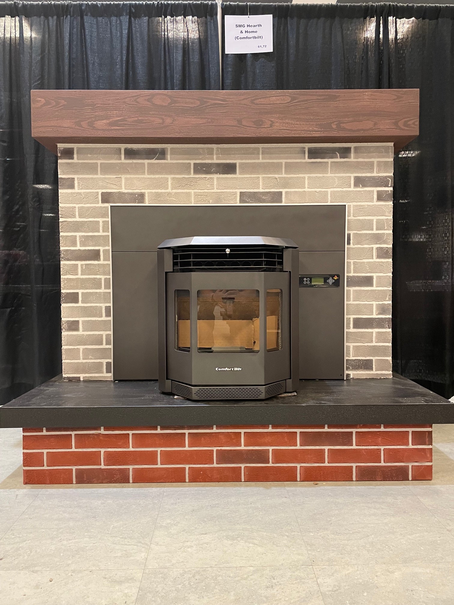ComfortBilt Pellet Stove Fireplace Insert HP22I-SS