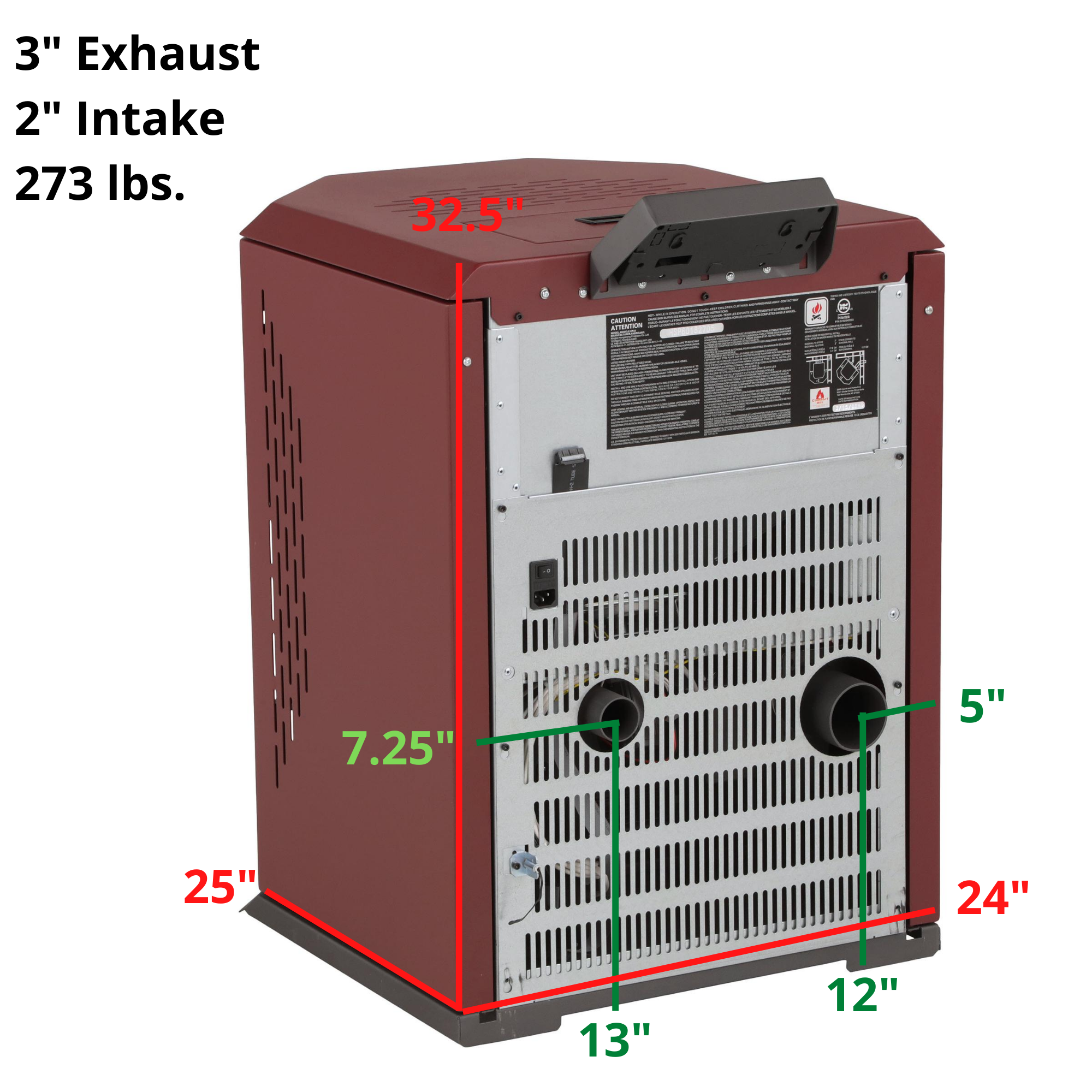 ComfortBilt Pellet Stove Golden Brown HP22