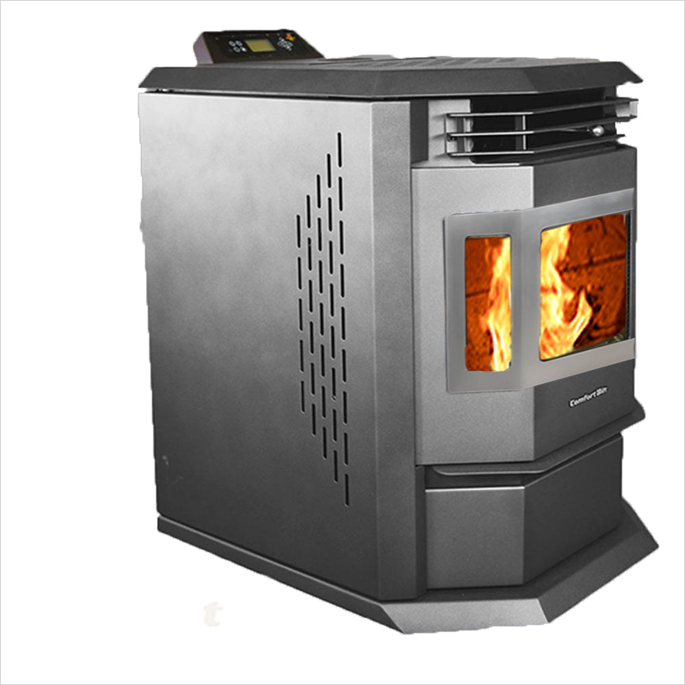 ComfortBilt Pellet Stove Black Stainless Steel HP22-SS