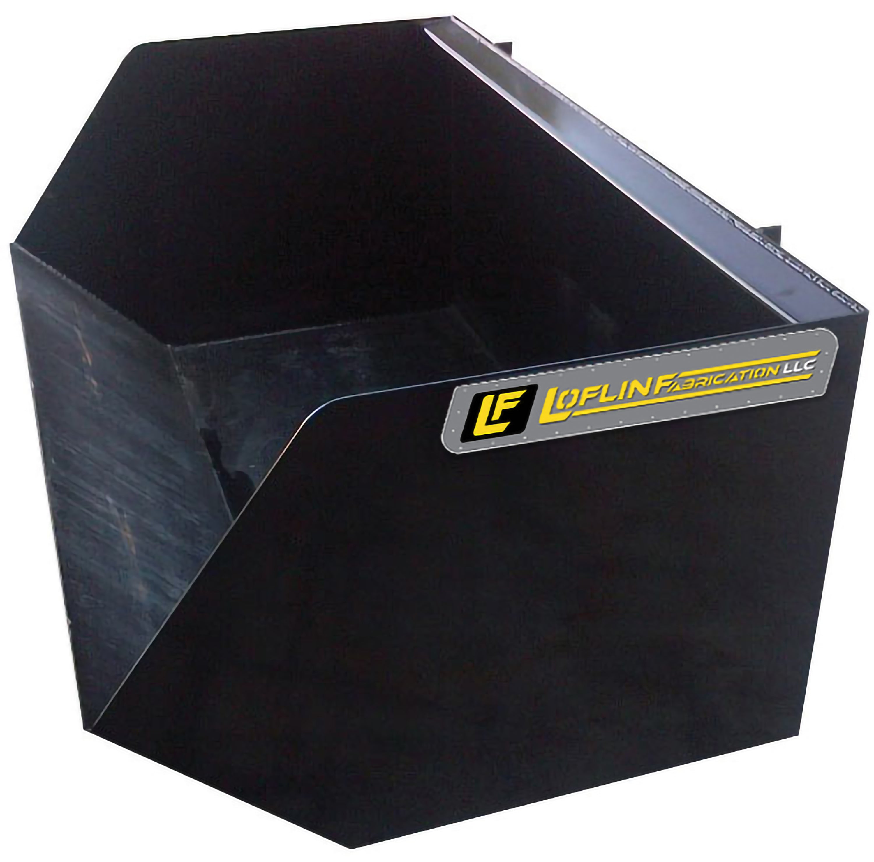 Loflin Fabrication | Trash Bucket | 72" & 84" Width | For Skid Steer Loaders