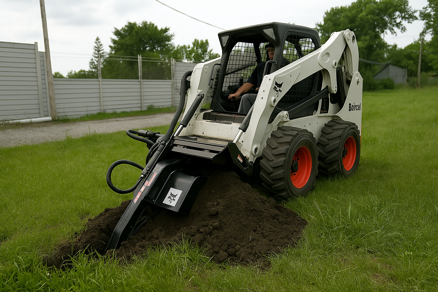 Loflin Fabrication | Trencher | Up to 36" | For Skid Steer