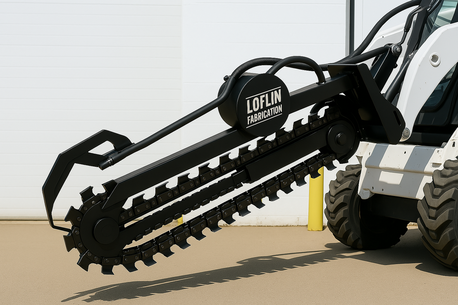 Loflin Fabrication | Trencher | Up to 36" | For Skid Steer