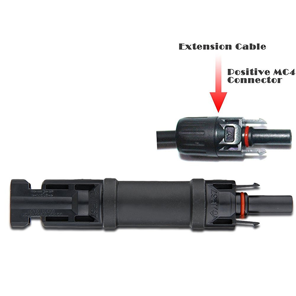 ACOPOWER 20A 4 Pair PV in-Line Diode Connector HY-AS-MC4-D4