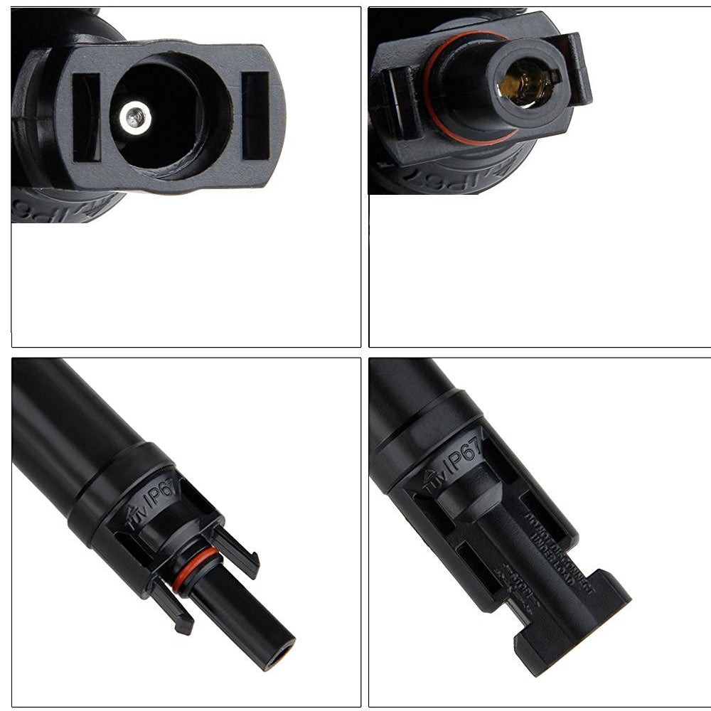 ACOPOWER 20A 4 Pair PV in-Line Diode Connector HY-AS-MC4-D4
