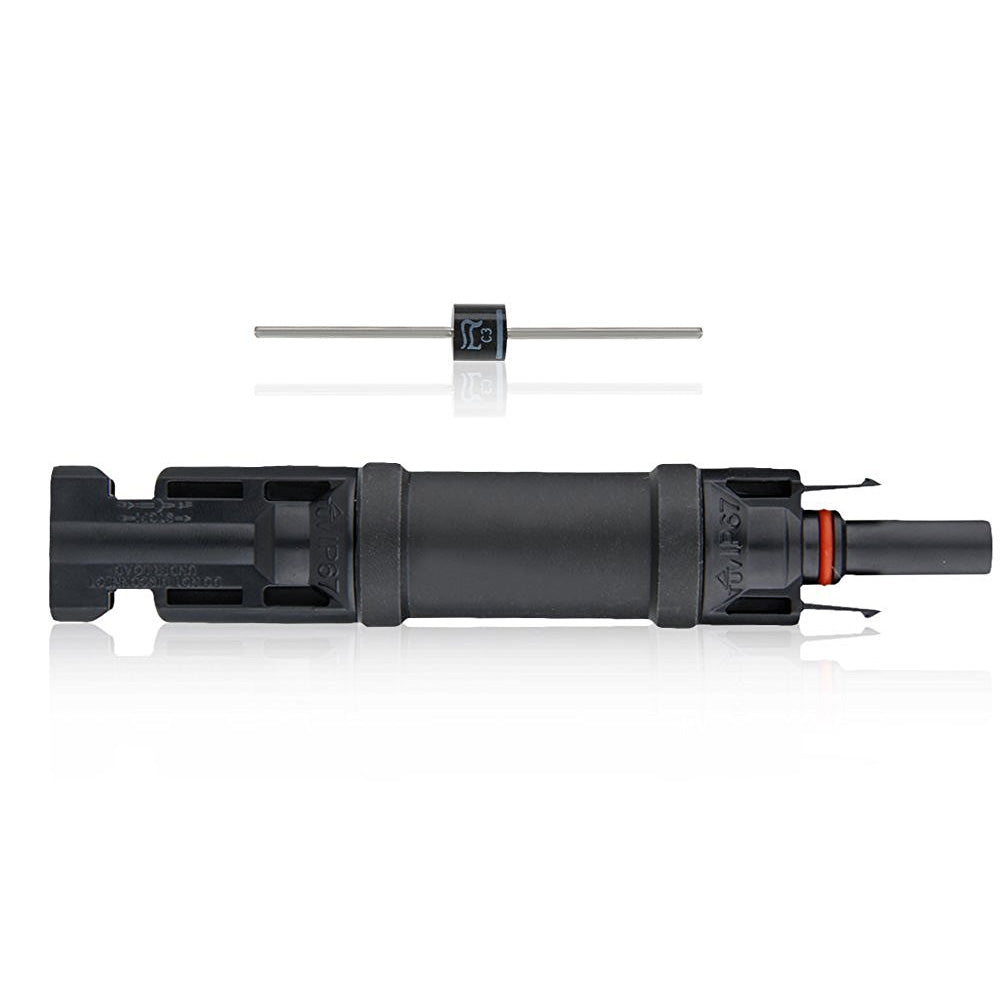 ACOPOWER 20A 4 Pair PV in-Line Diode Connector HY-AS-MC4-D4
