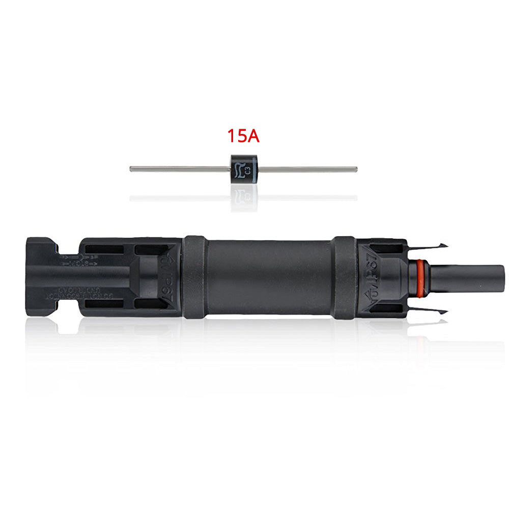 ACOPOWER 20A 4 Pair PV in-Line Diode Connector HY-AS-MC4-D4
