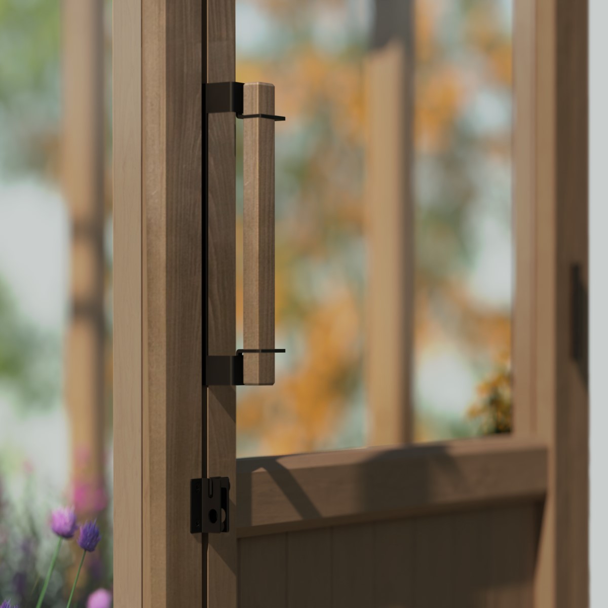 Palram - Canopia | Natura 8 ft Series - Cedar Wood Greenhouse Kit