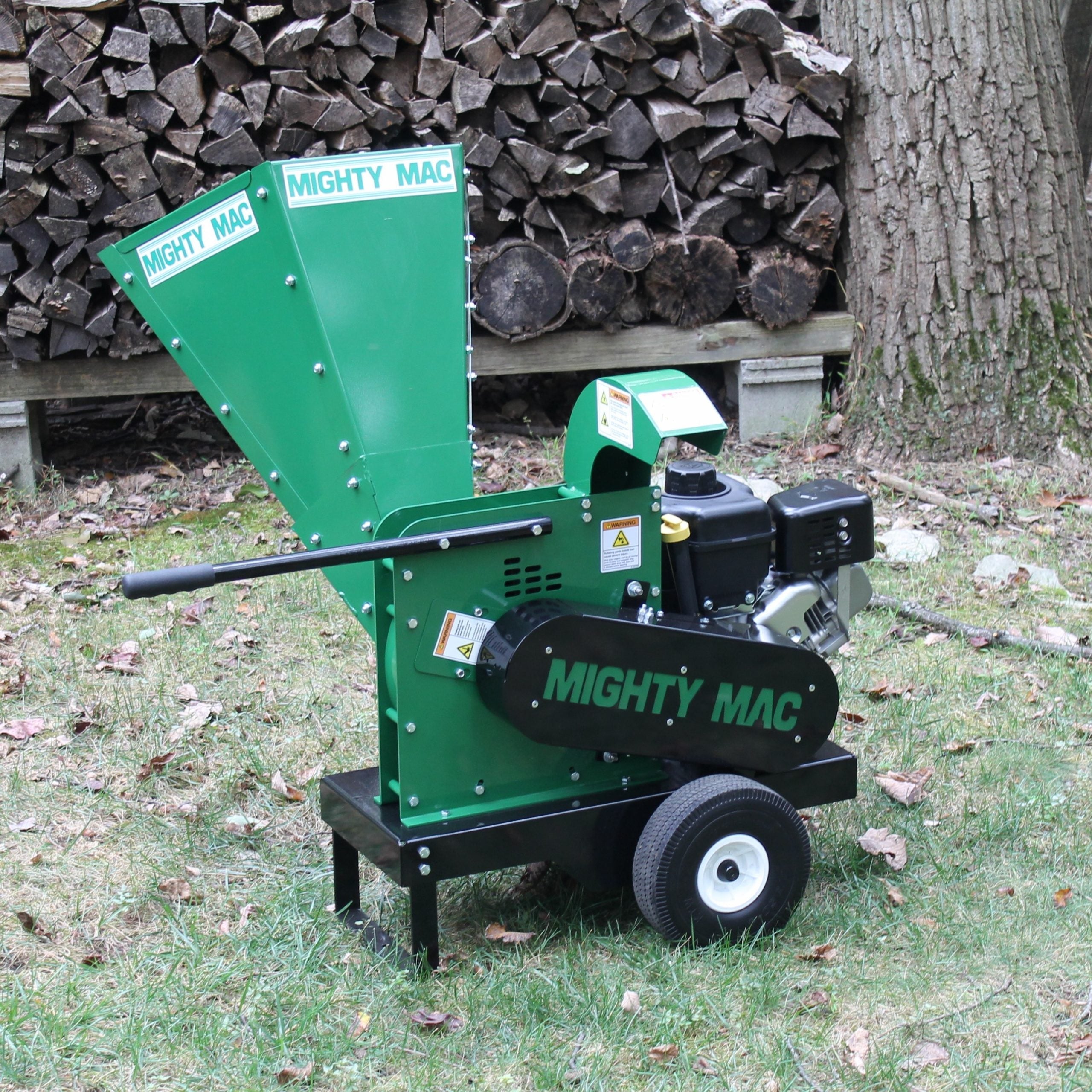 Mighty Mac™ Wood Chipper 3-3/4” Max Capacity - 7HP Briggs (WC375)