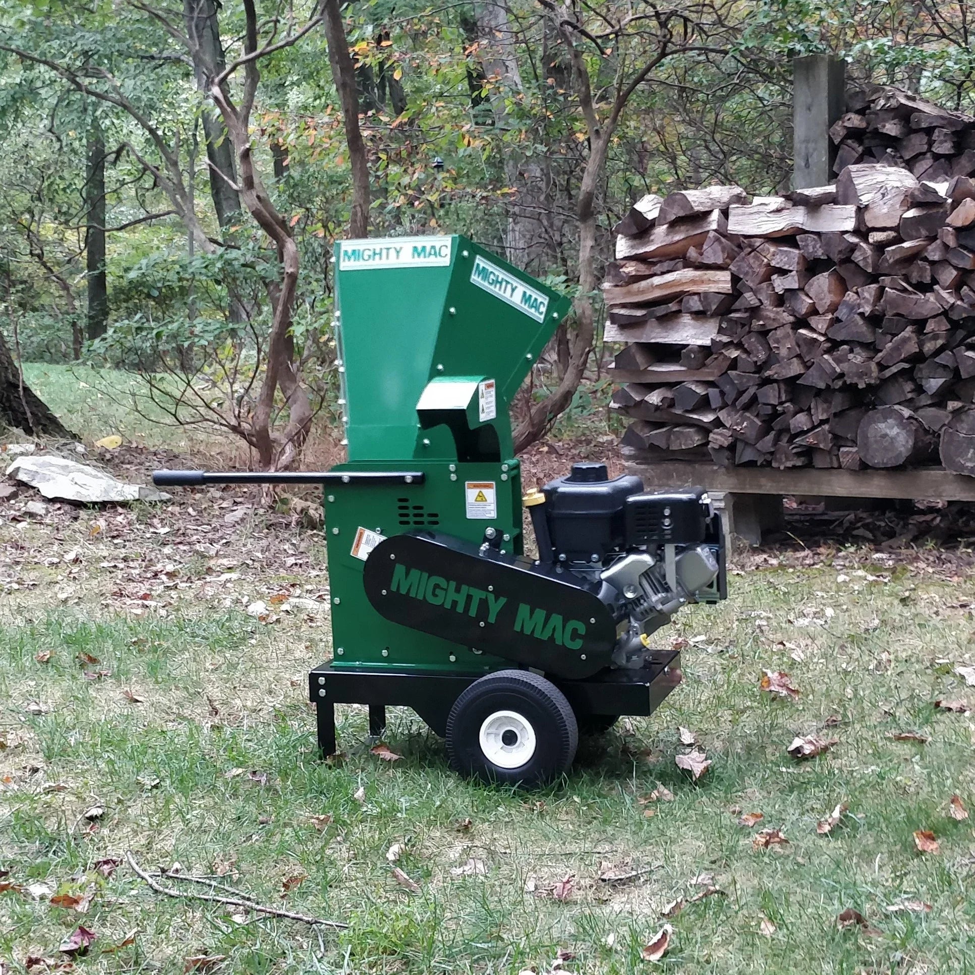 Mighty Mac™ Wood Chipper 3-3/4” Max Capacity - 7HP Briggs (WC375)