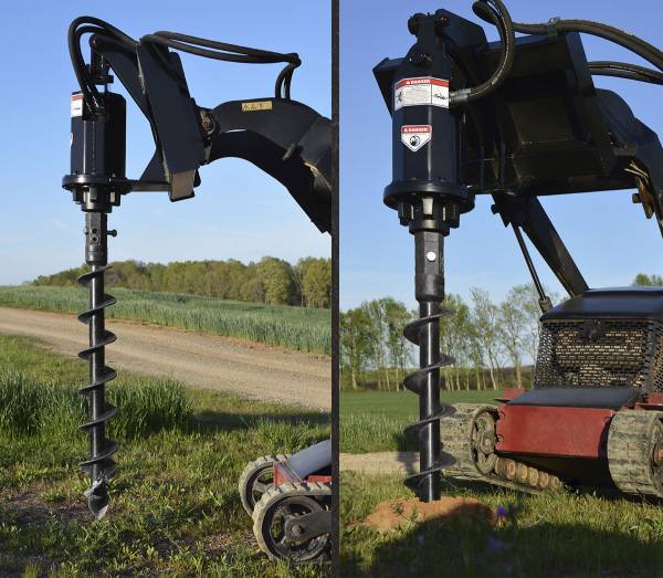 Loflin Fabrication | Auger | 4"-48" Bit Diameter | For Mini Skid Steers