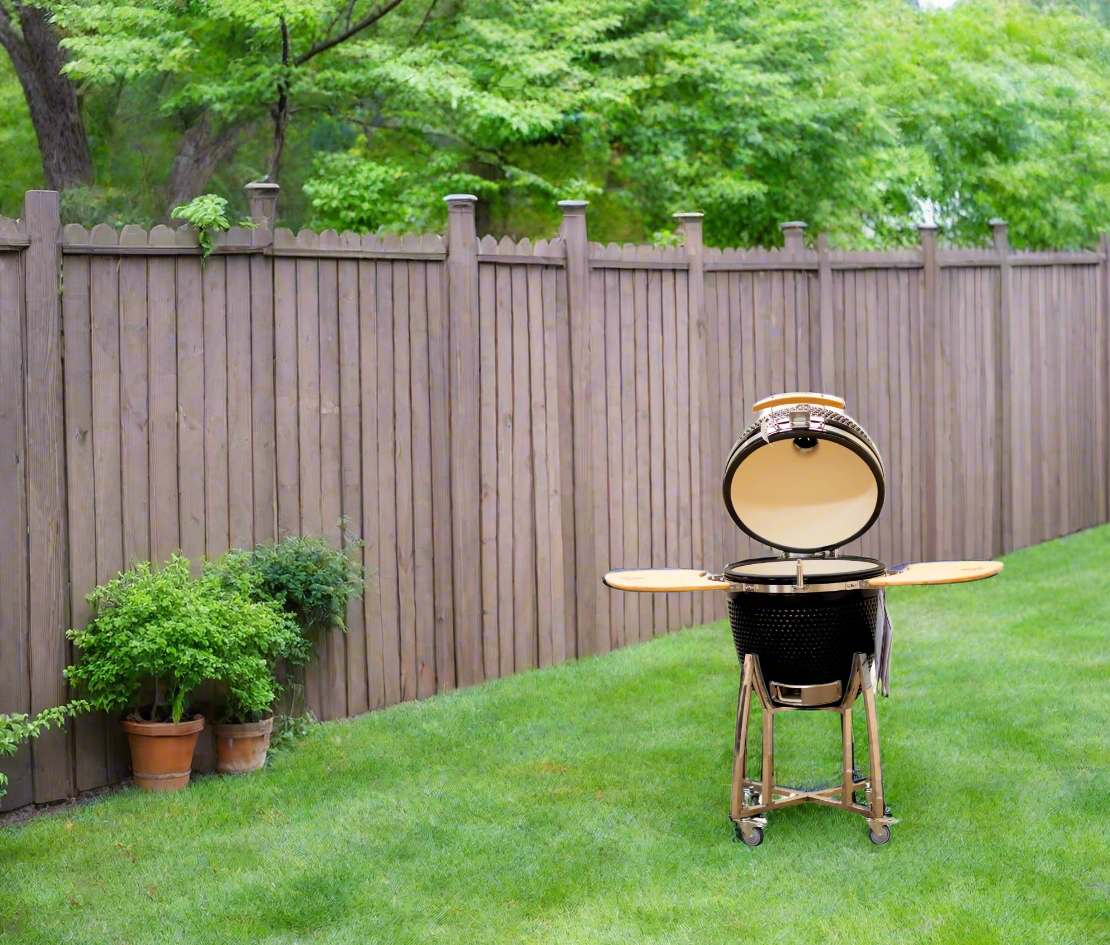 21" COALS by Comfortbilt / Kamado Grill Ceramic Grill Charcoal Grill - Black