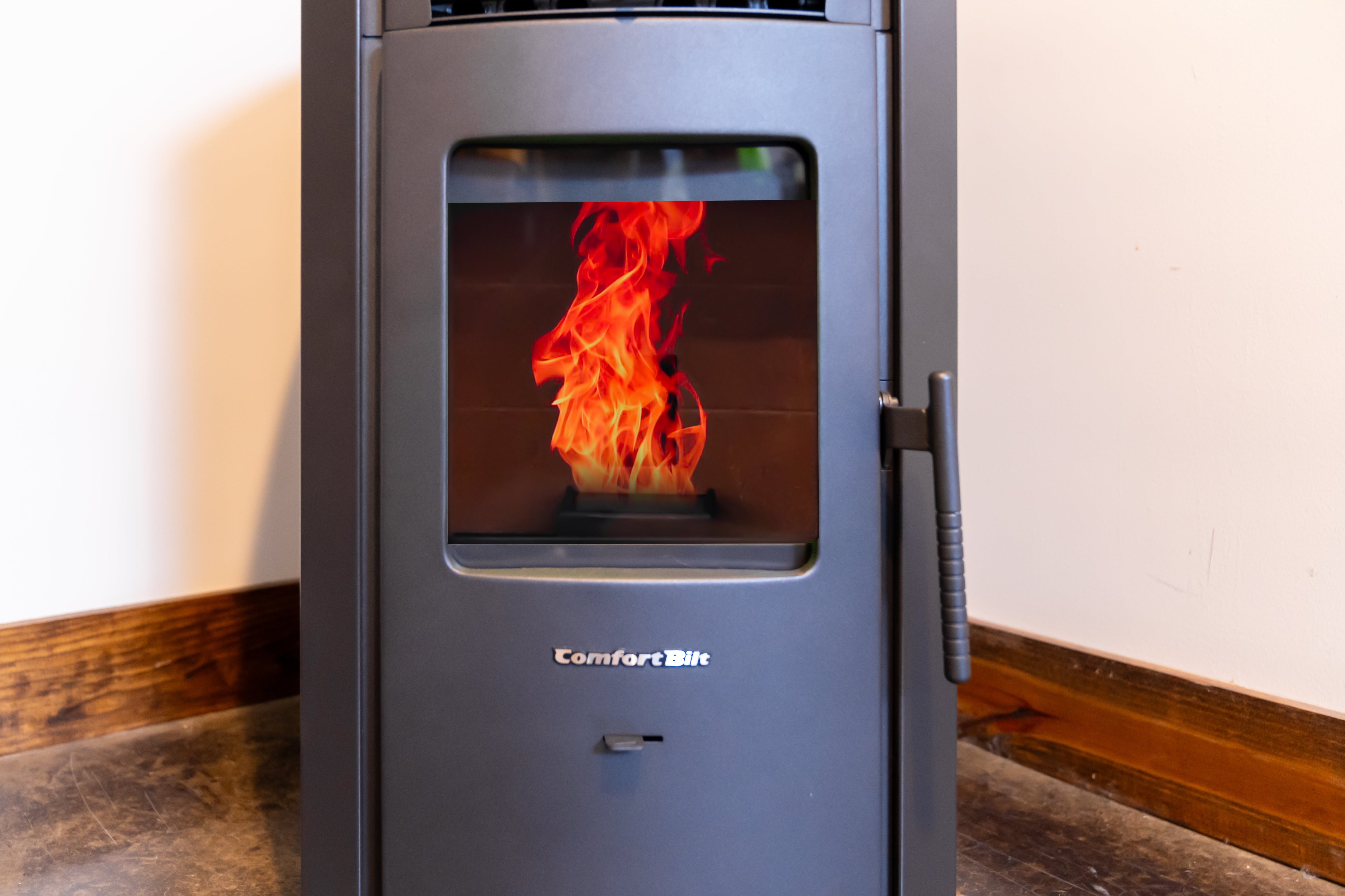 ComfortBilt Pellet Stove Charcoal Grey/Black HP50