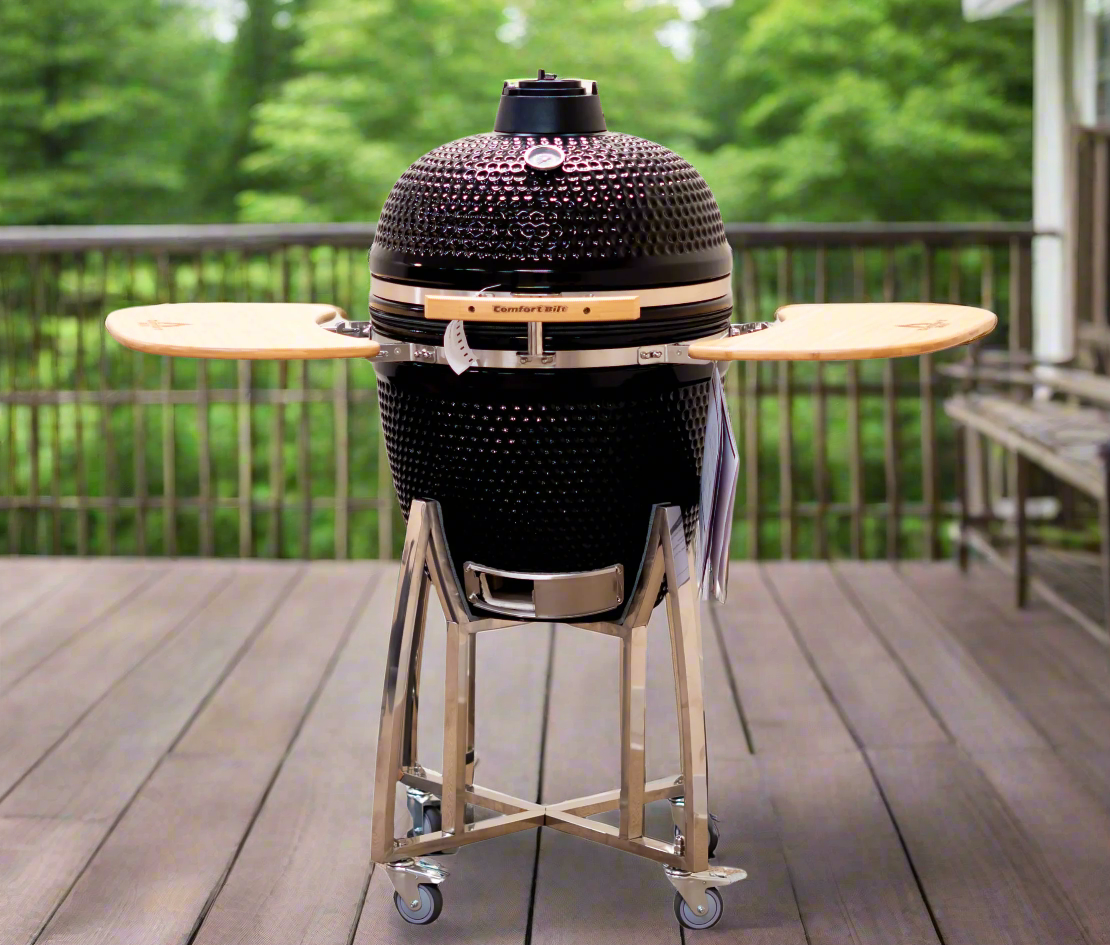 21" COALS by Comfortbilt / Kamado Grill Ceramic Grill Charcoal Grill - Black