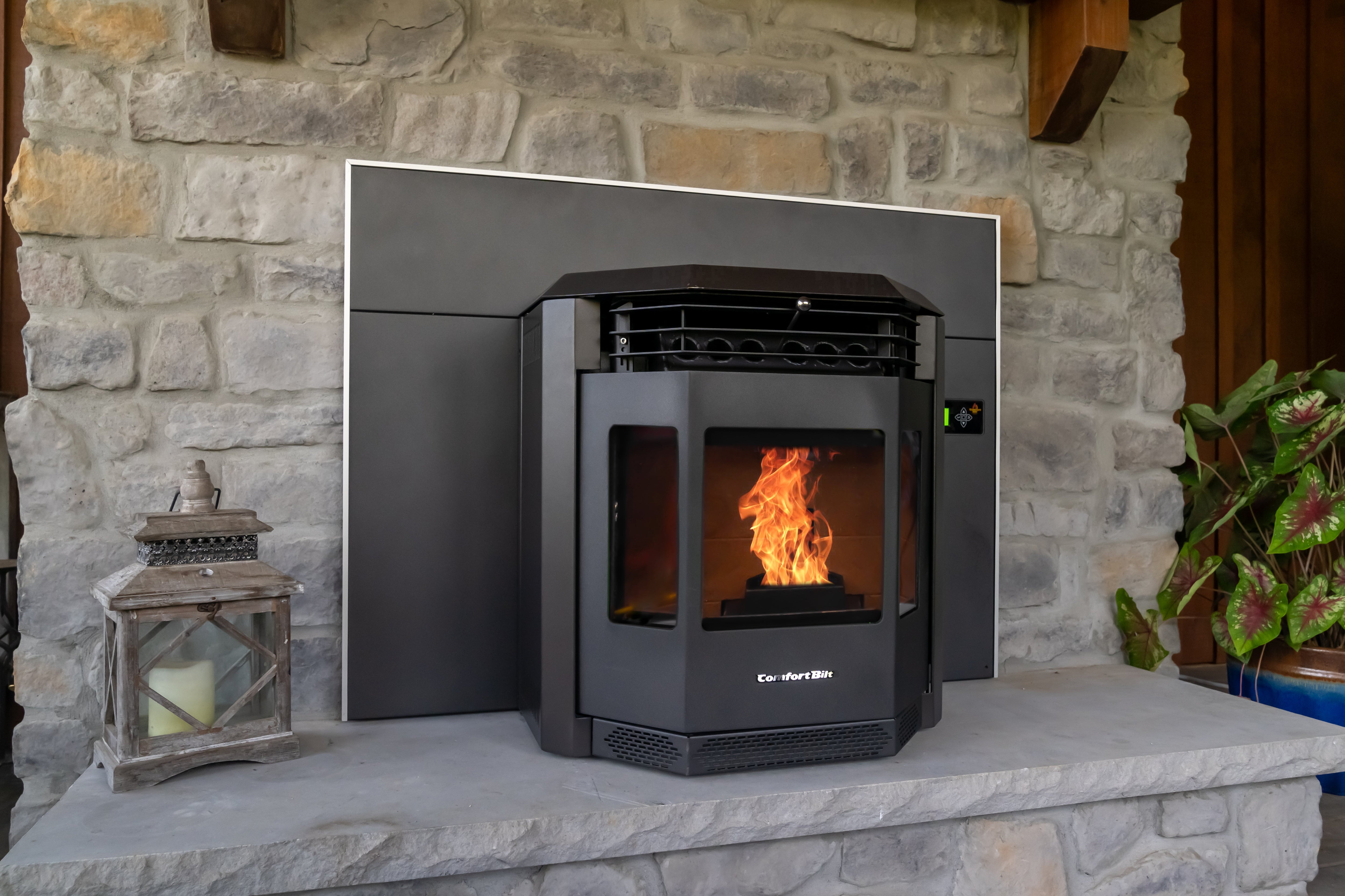 ComfortBilt Pellet Stove Fireplace Insert HP22I-SS