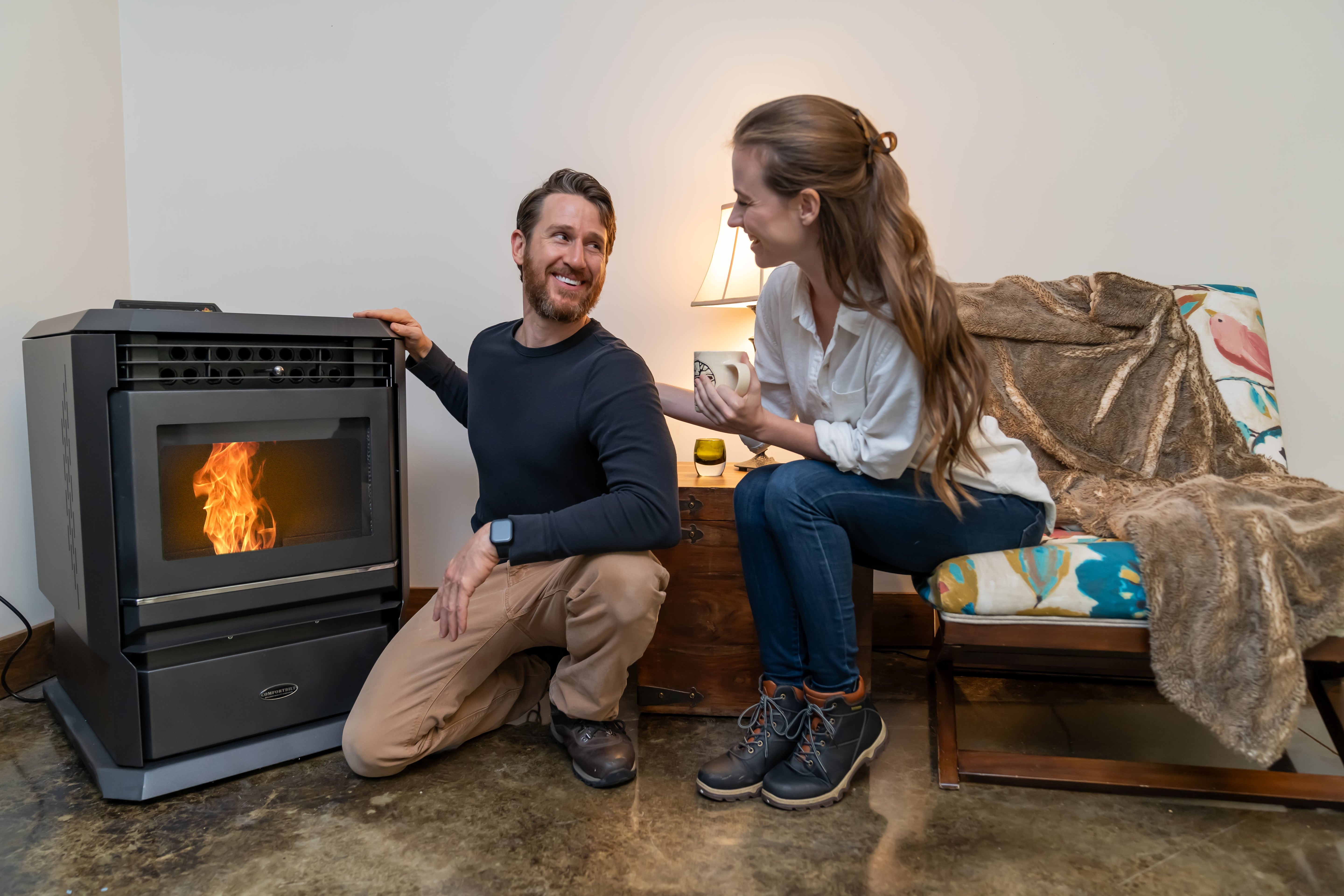 ComfortBilt Pellet Stove Charcoal HP61
