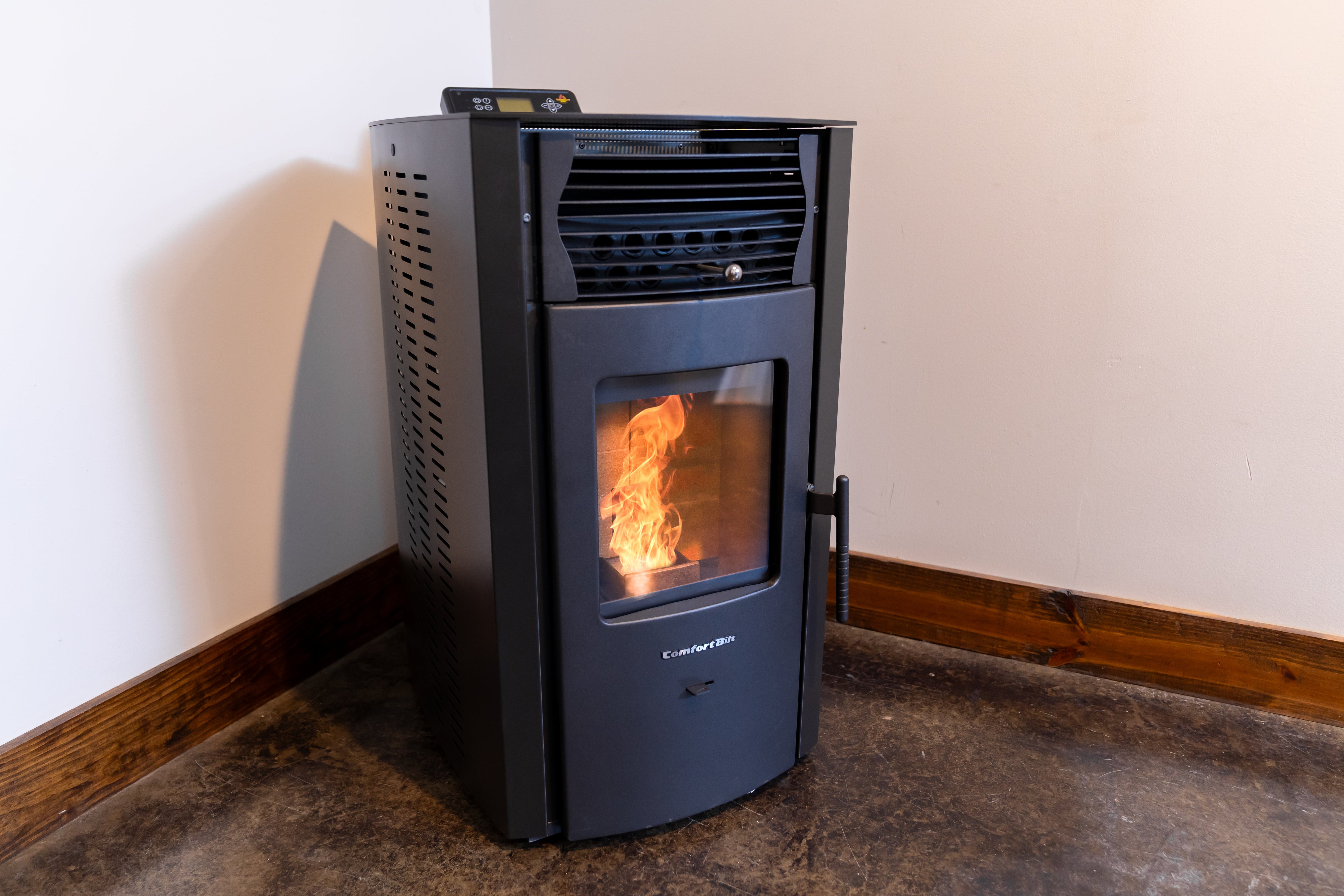 ComfortBilt Pellet Stove Charcoal Grey/Black HP50