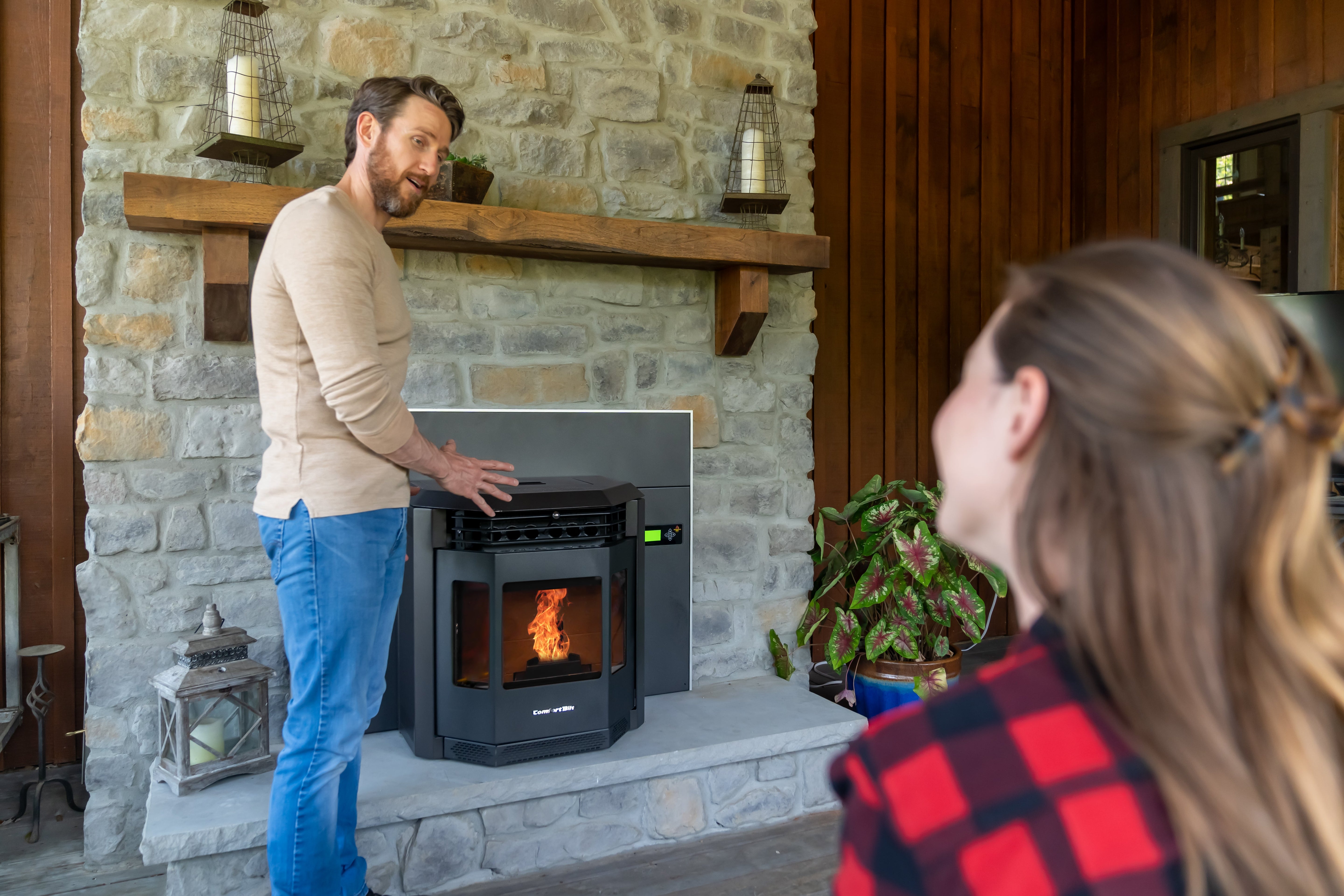ComfortBilt Pellet Stove Fireplace Insert HP22I