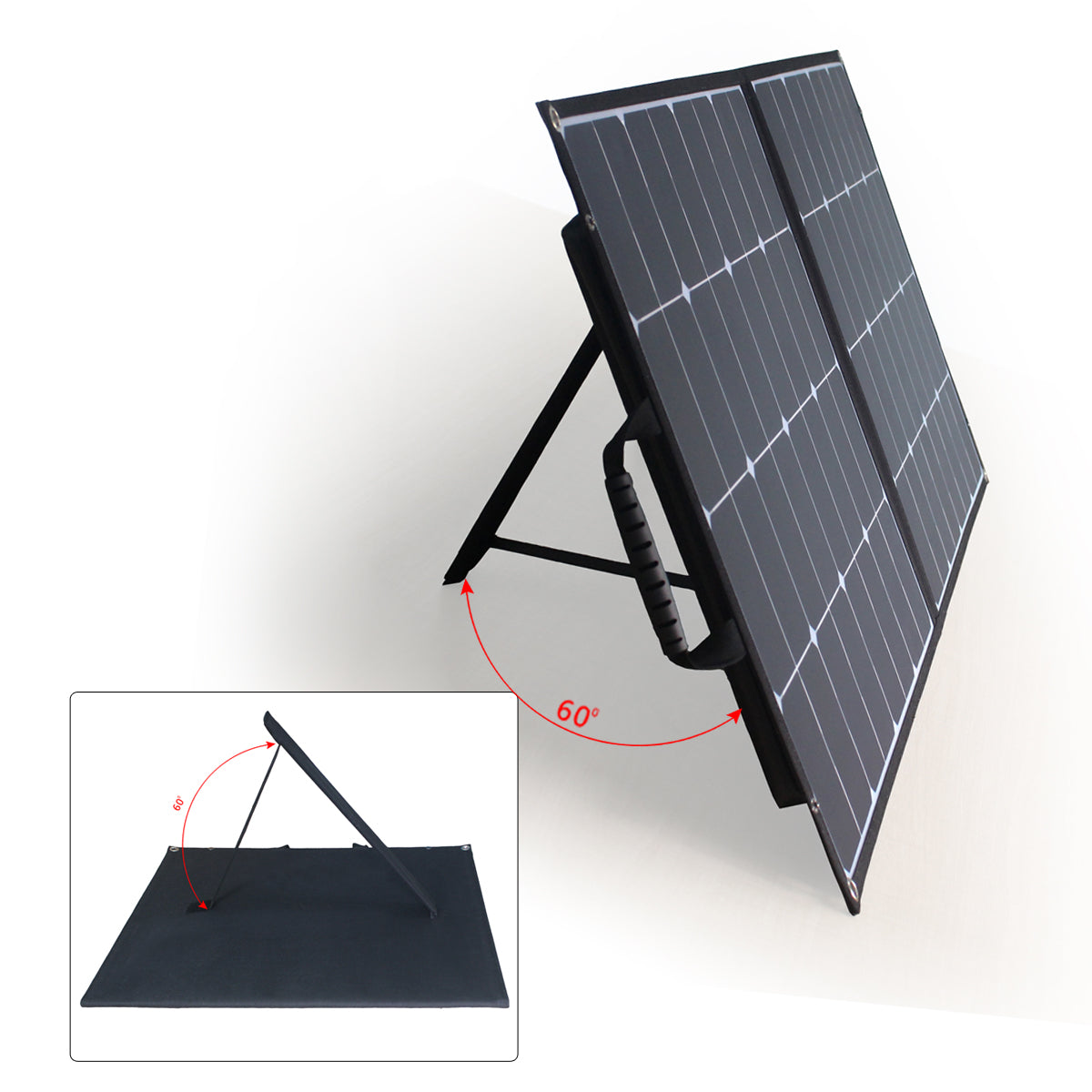 ACOPOWER 100 Watt Monocrystalline Sunpower Foldable Solar Panel HY-100SF21/100W