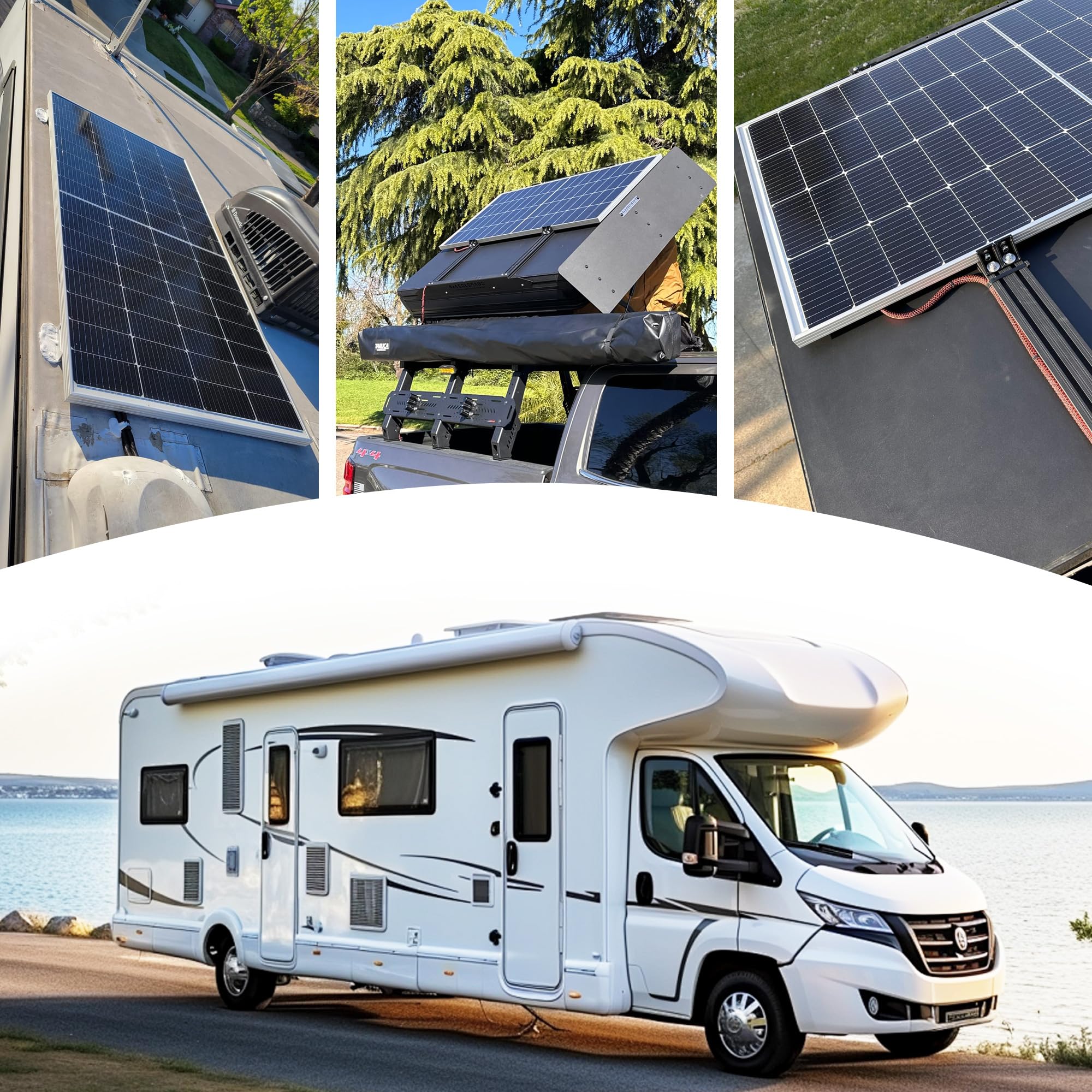 ACOPOWER 250 Watts Mono Solar Panel HY250-12M