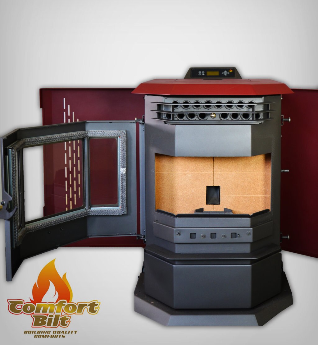 ComfortBilt Pellet Stove Burgundy HP22